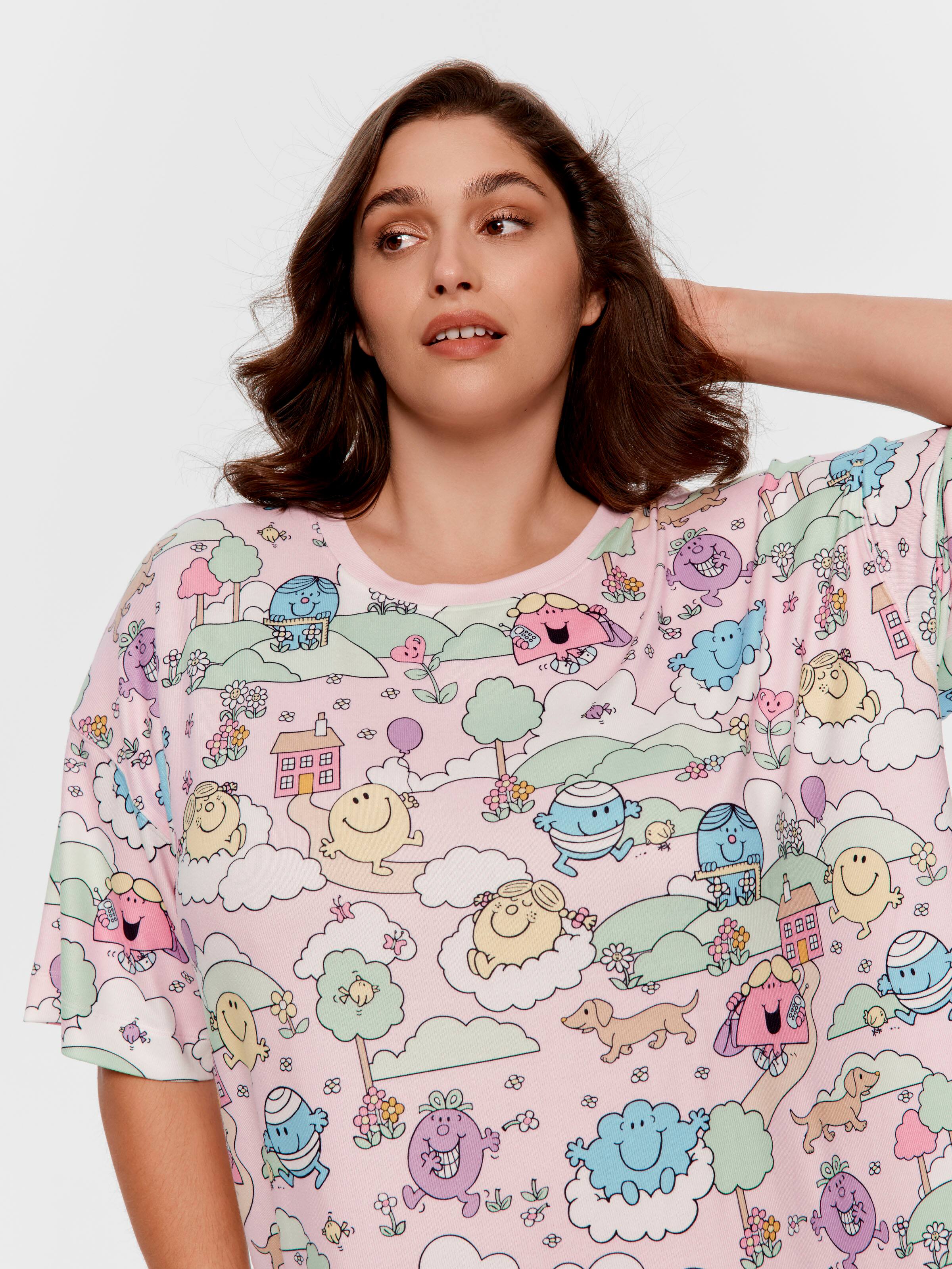P.A. Plus Mr Men & Little Miss Plush Nightdress