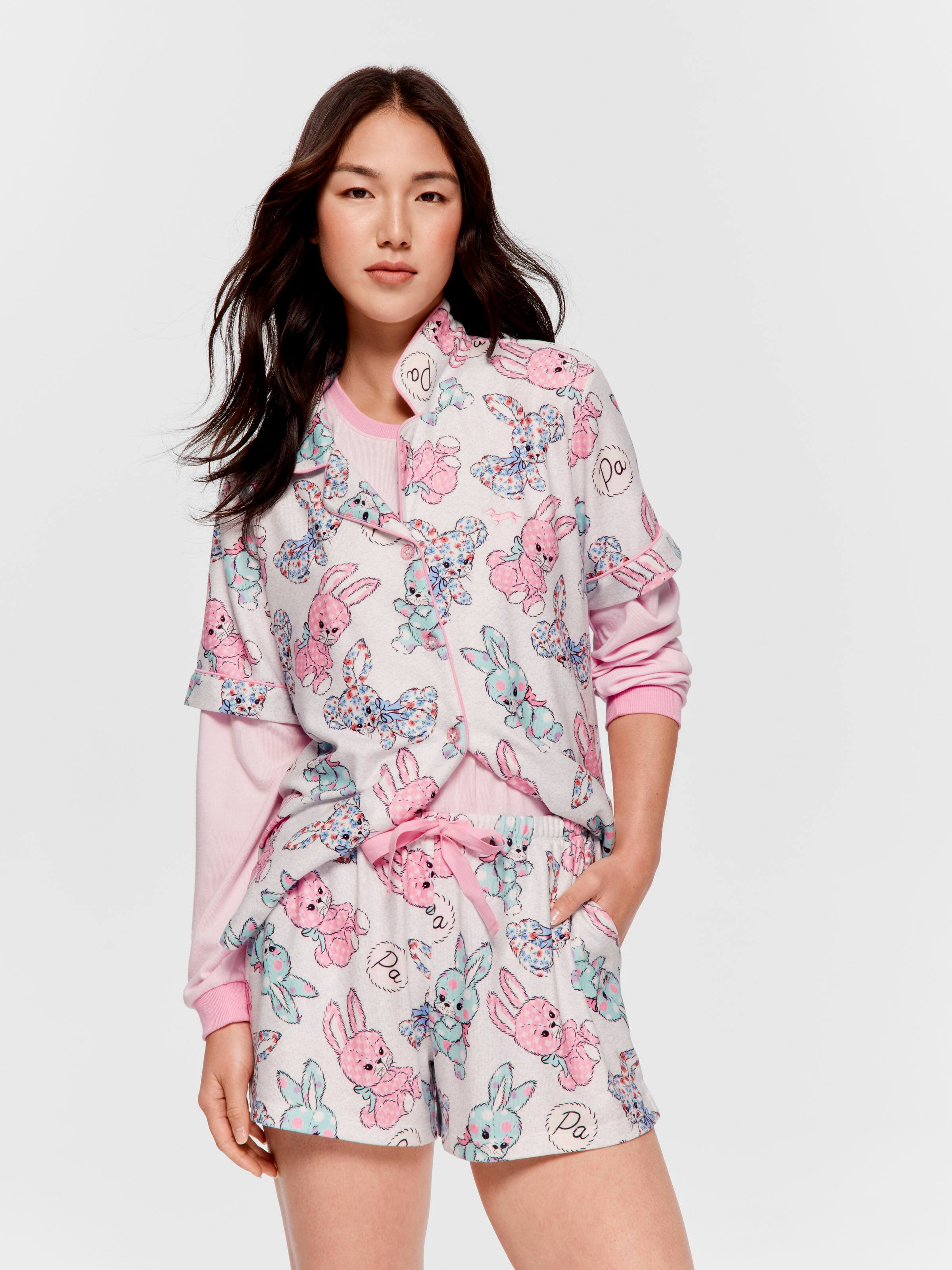 Plush Bunnies Pj Set