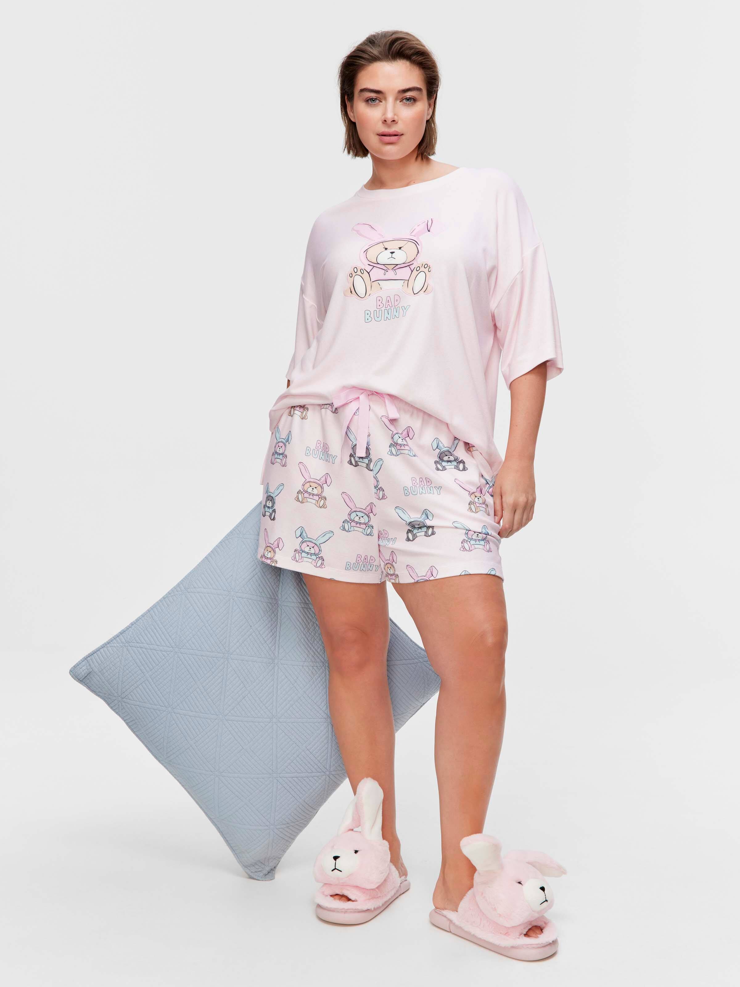 P.A. Plus Bad Bunny Plush Mid Short