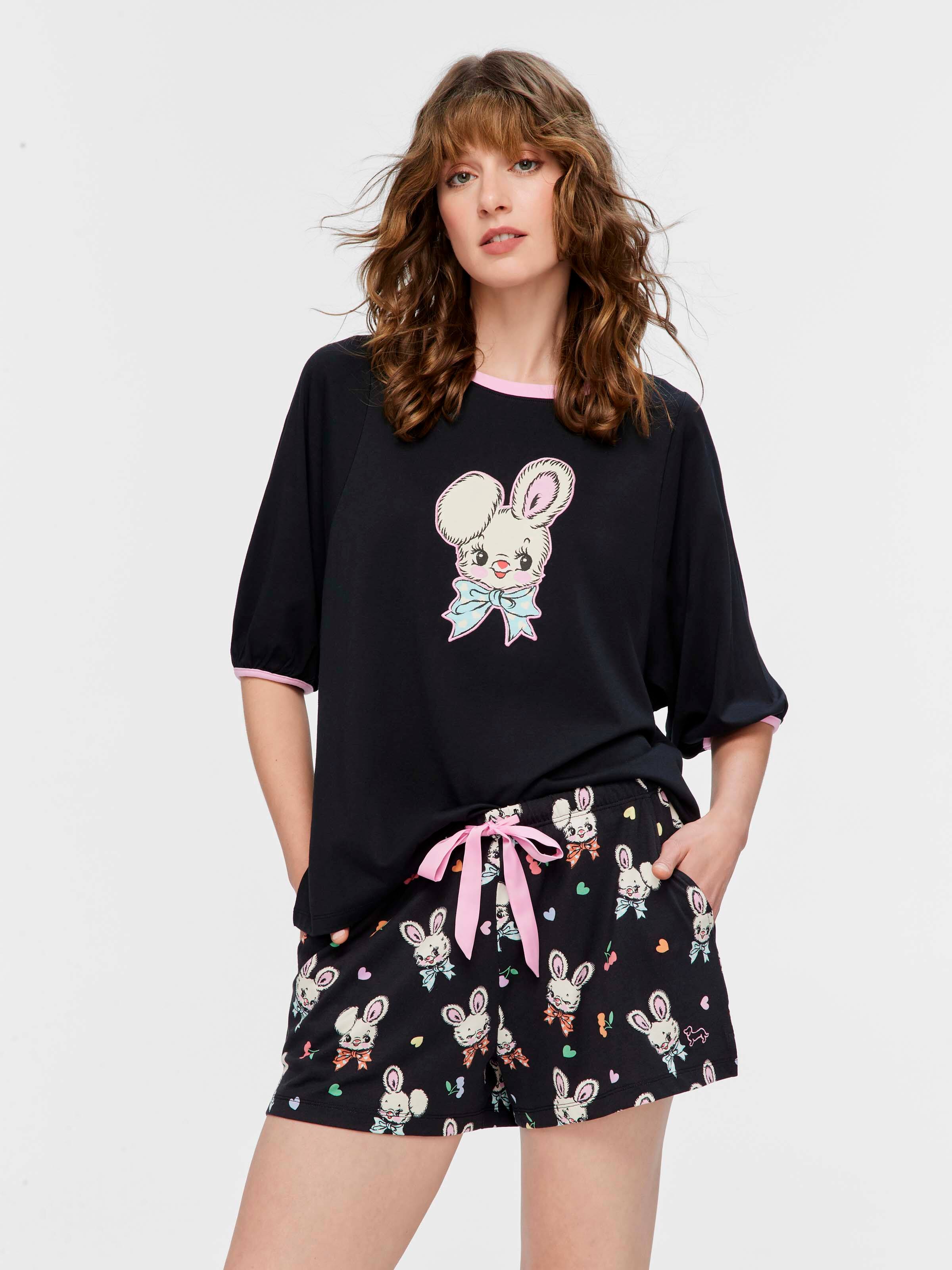 Vintage Bunnies Mini Short