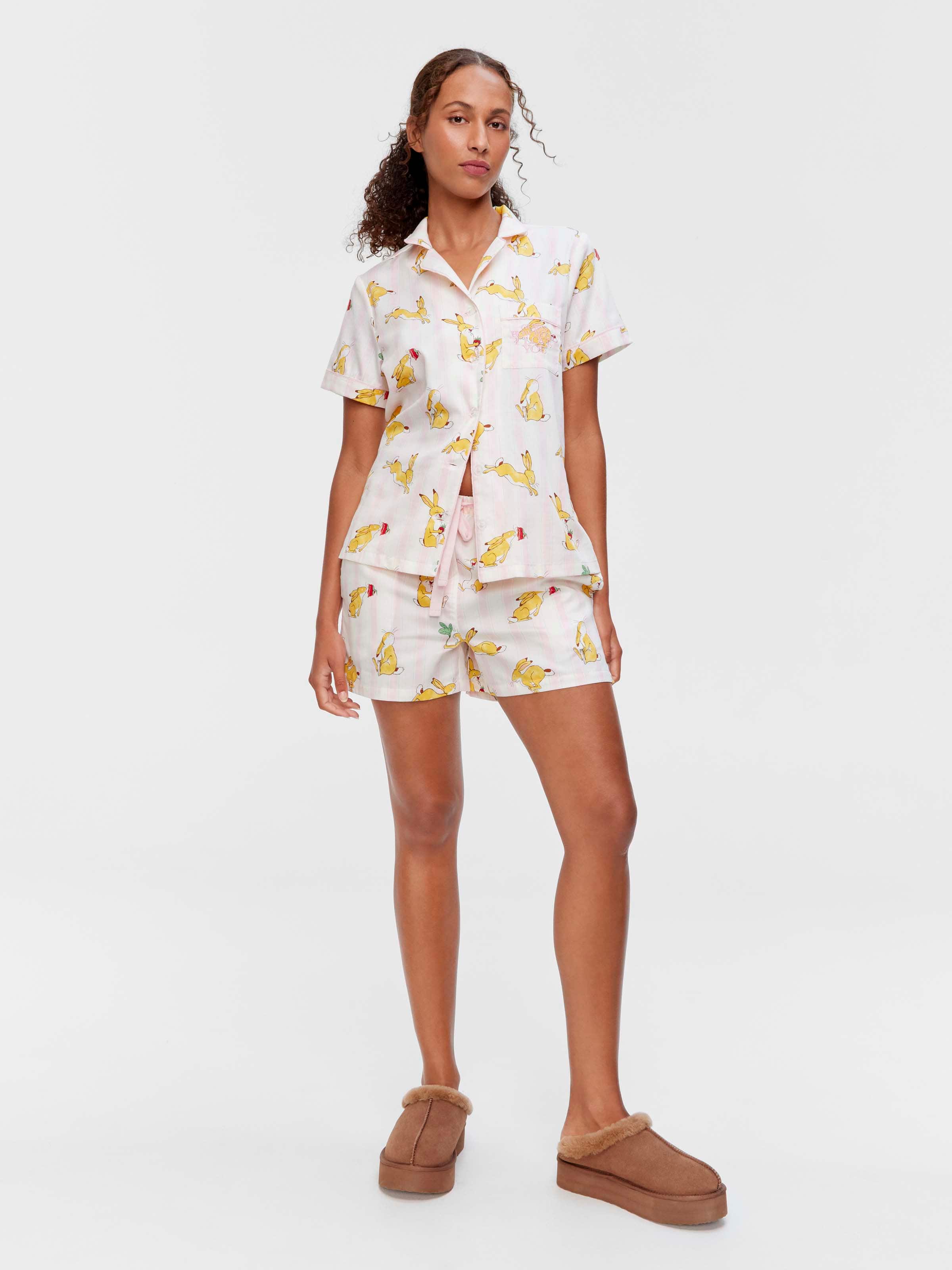 Guess How Much I Love You 100% Cotton Shortie Pj Set