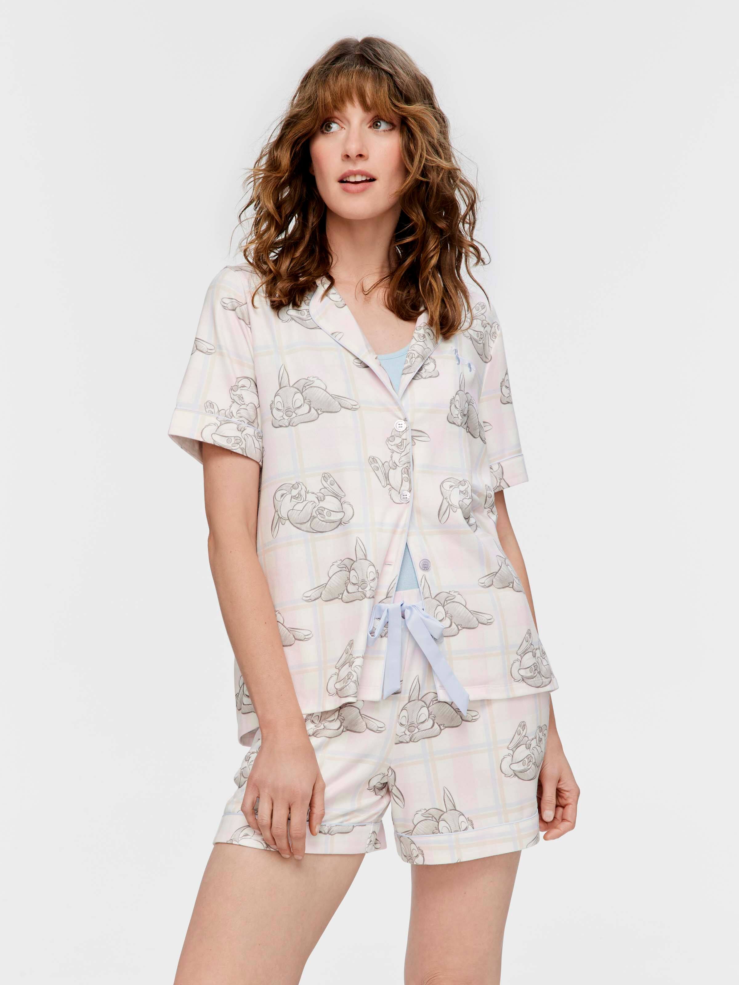 Thumper Plush Shortie Pj Set