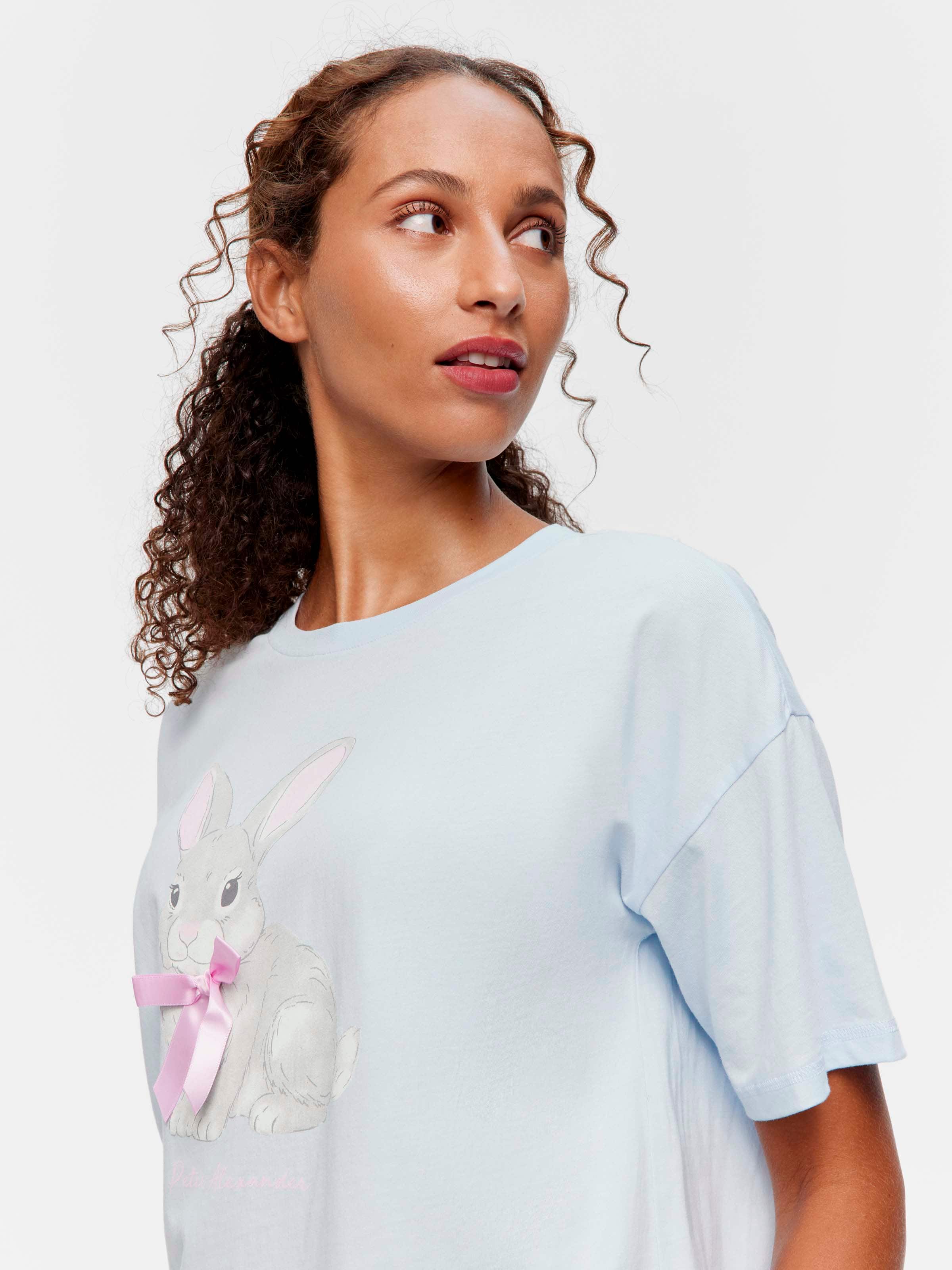 Bow Bunny 100% Cotton Oversized Tshirt