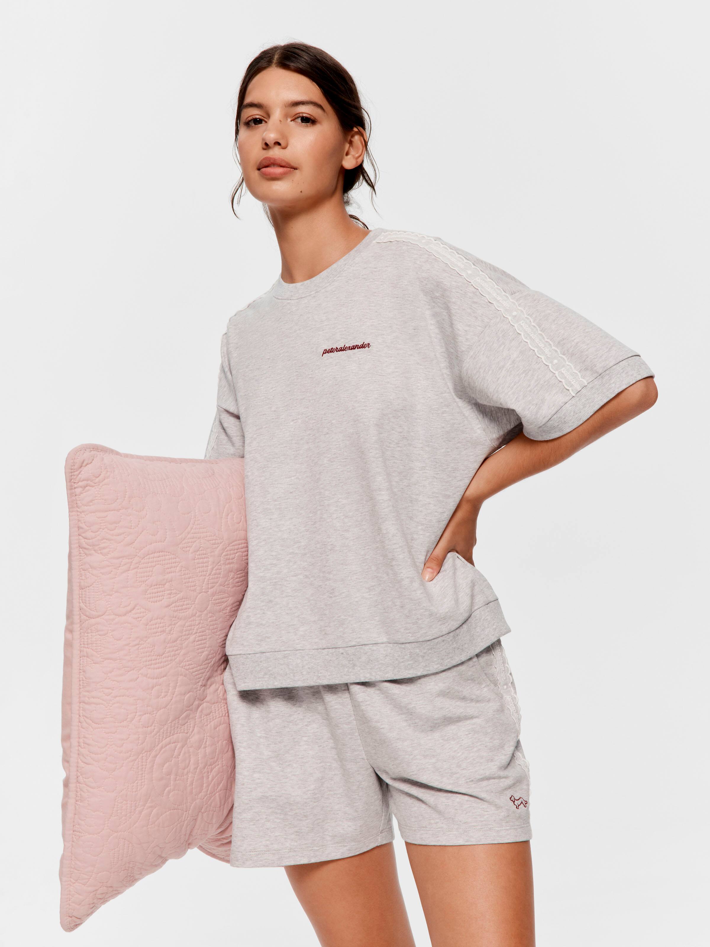 Logo Fleece Oversized Tshirt