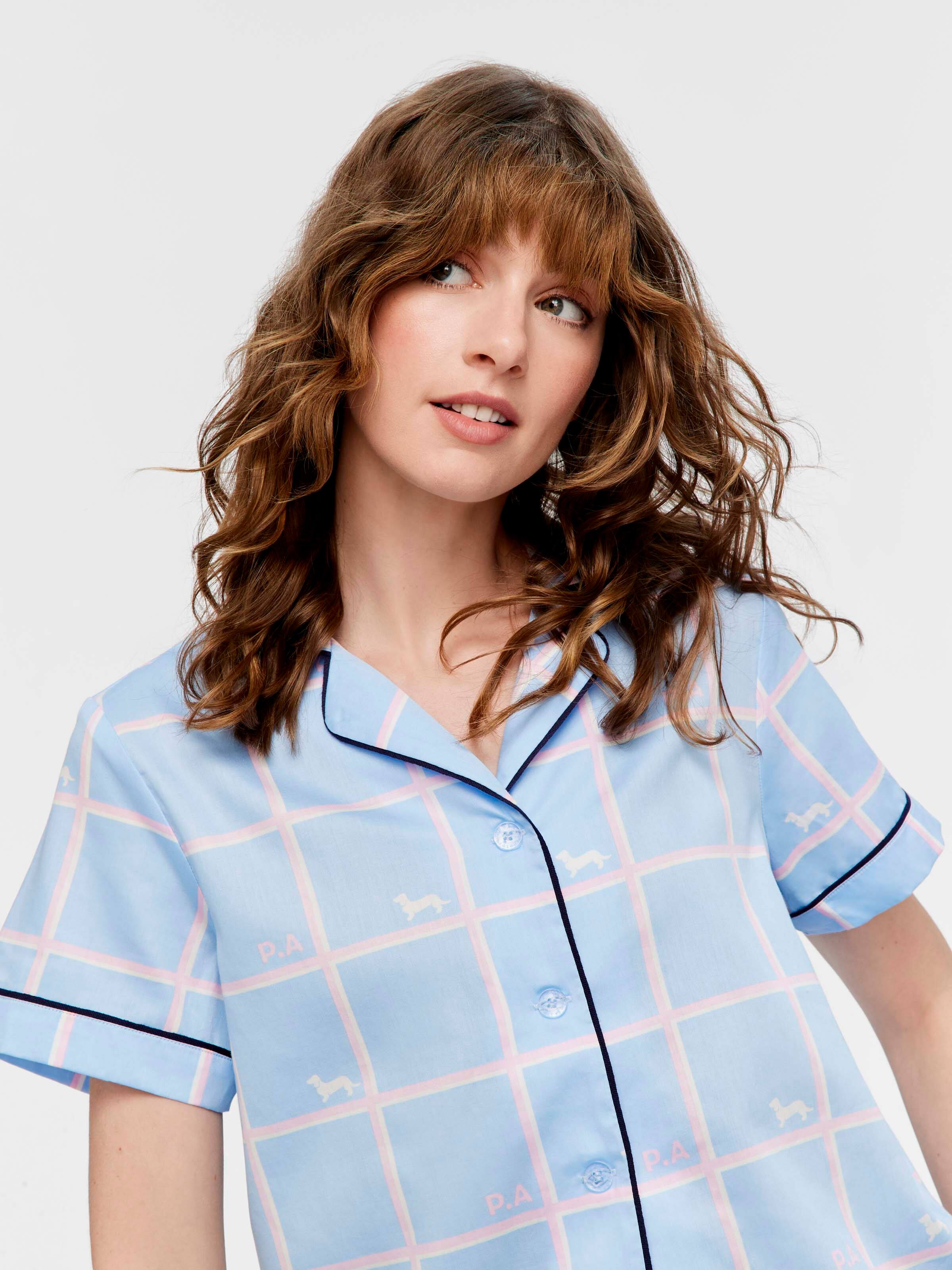 Windowpane 100% Cotton Shirt