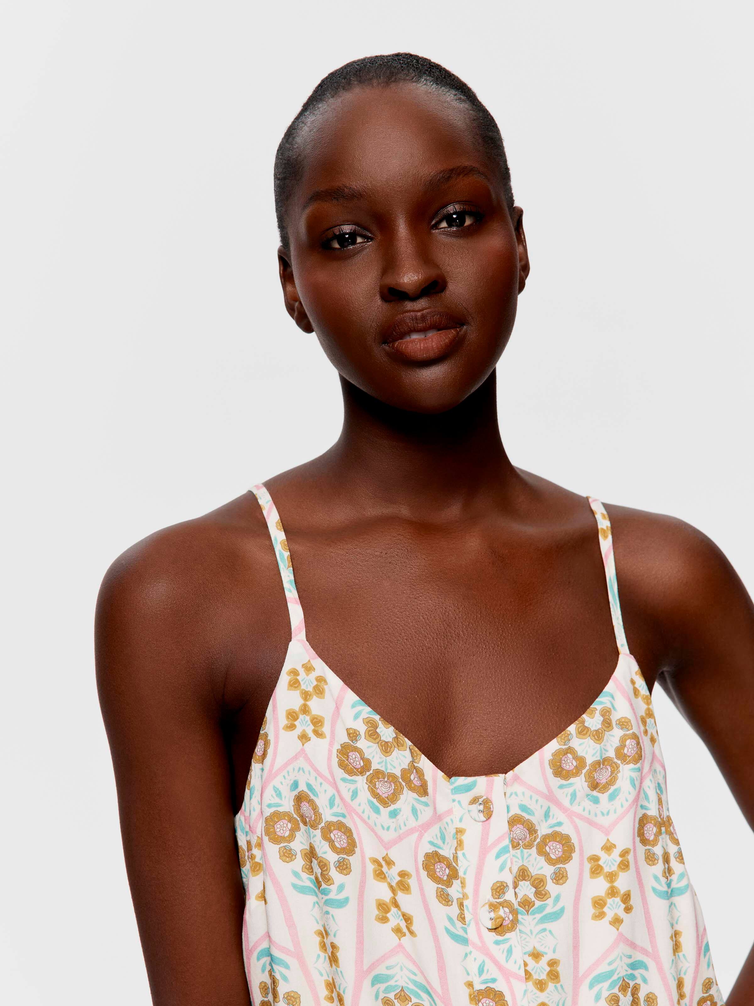 Boho Floral Cami Tank