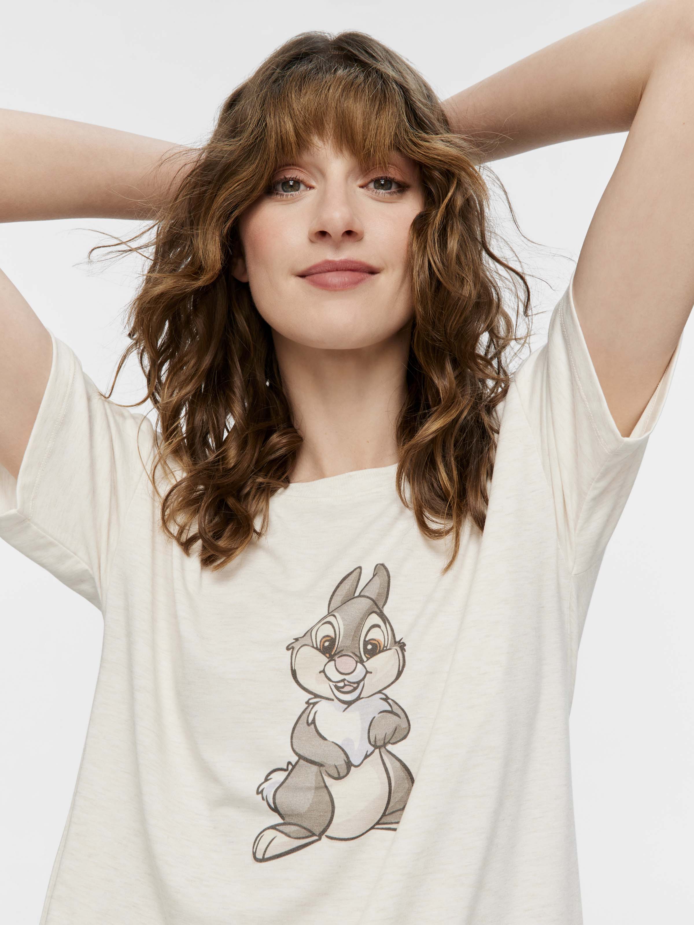 Thumper Brushed Fleece Oversized Tshirt