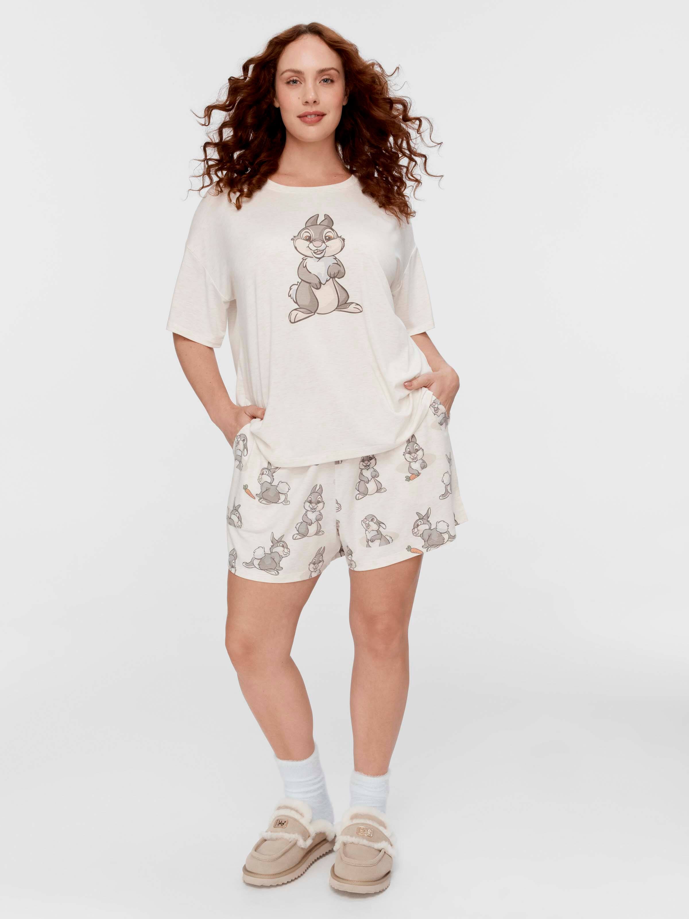 P.A. Plus Thumper Brushed Fleece Oversized Tshirt