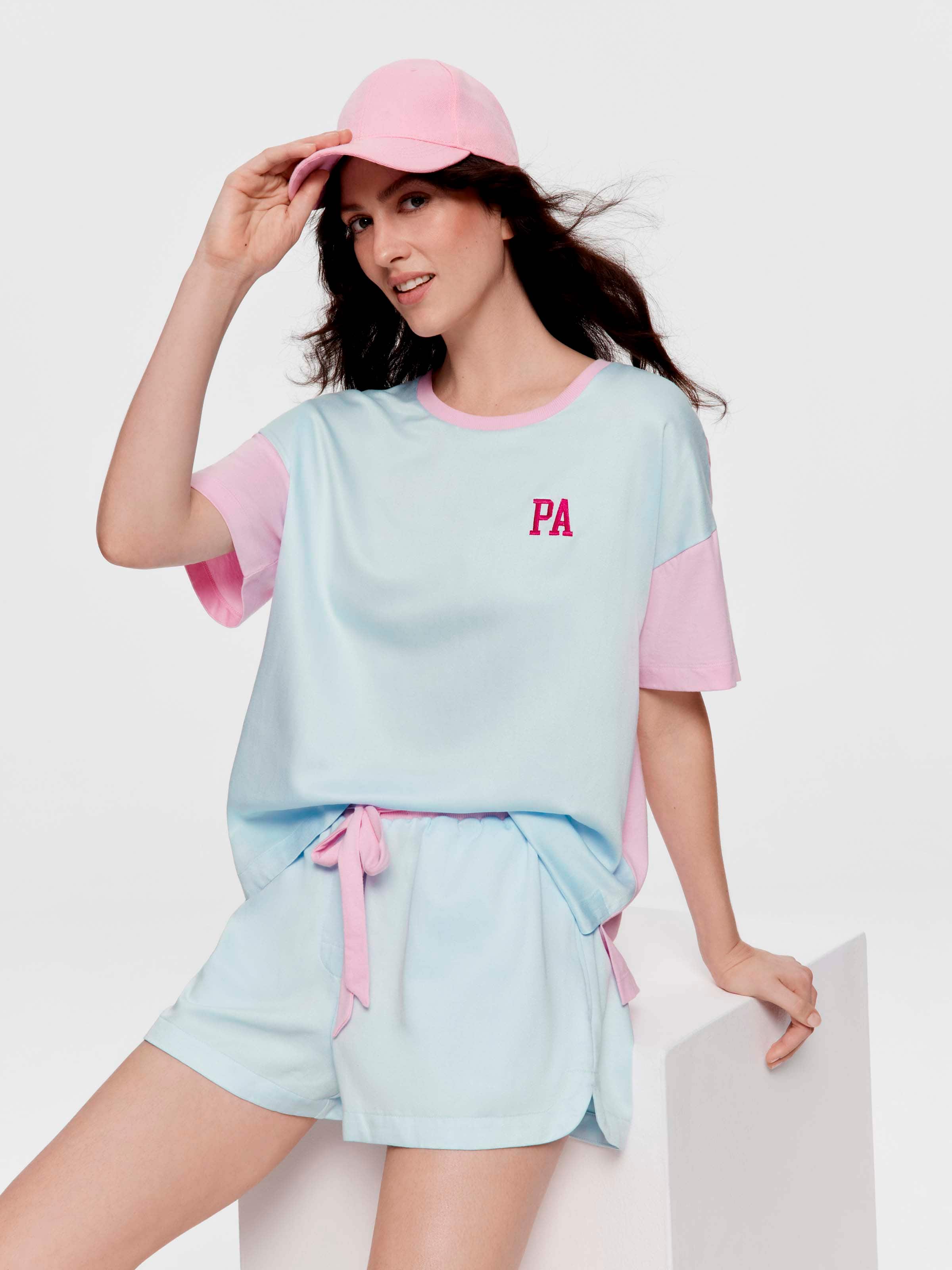 Sporty Shortie Pj Set