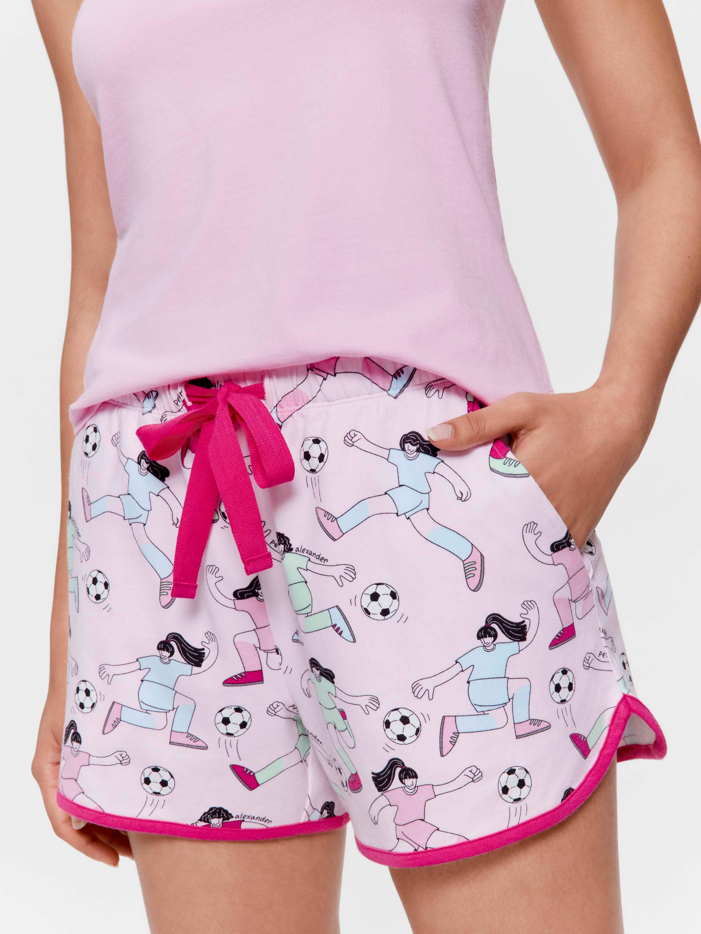 Soccer Players Pj Short