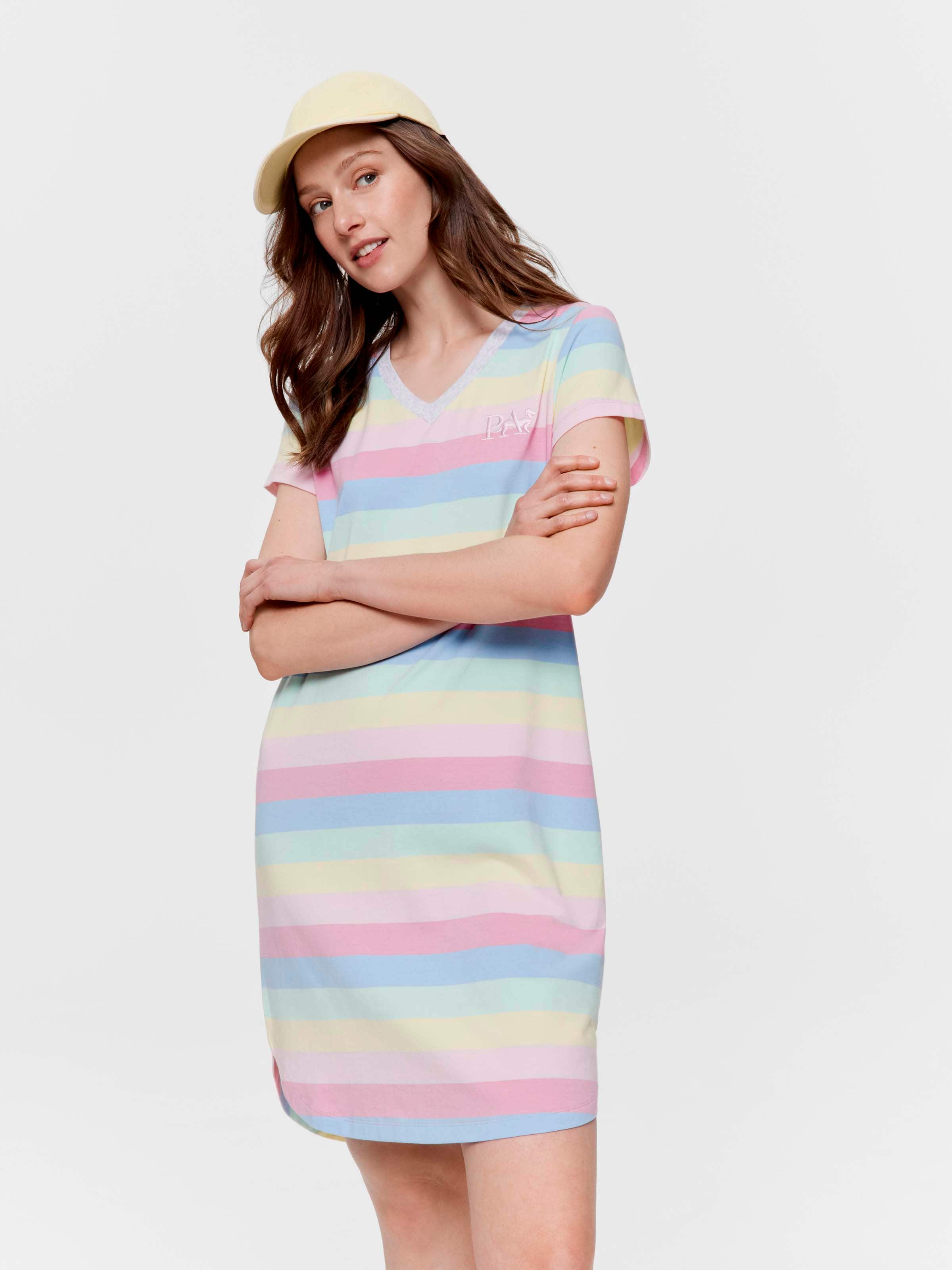 Pastel Stripe Nightdress