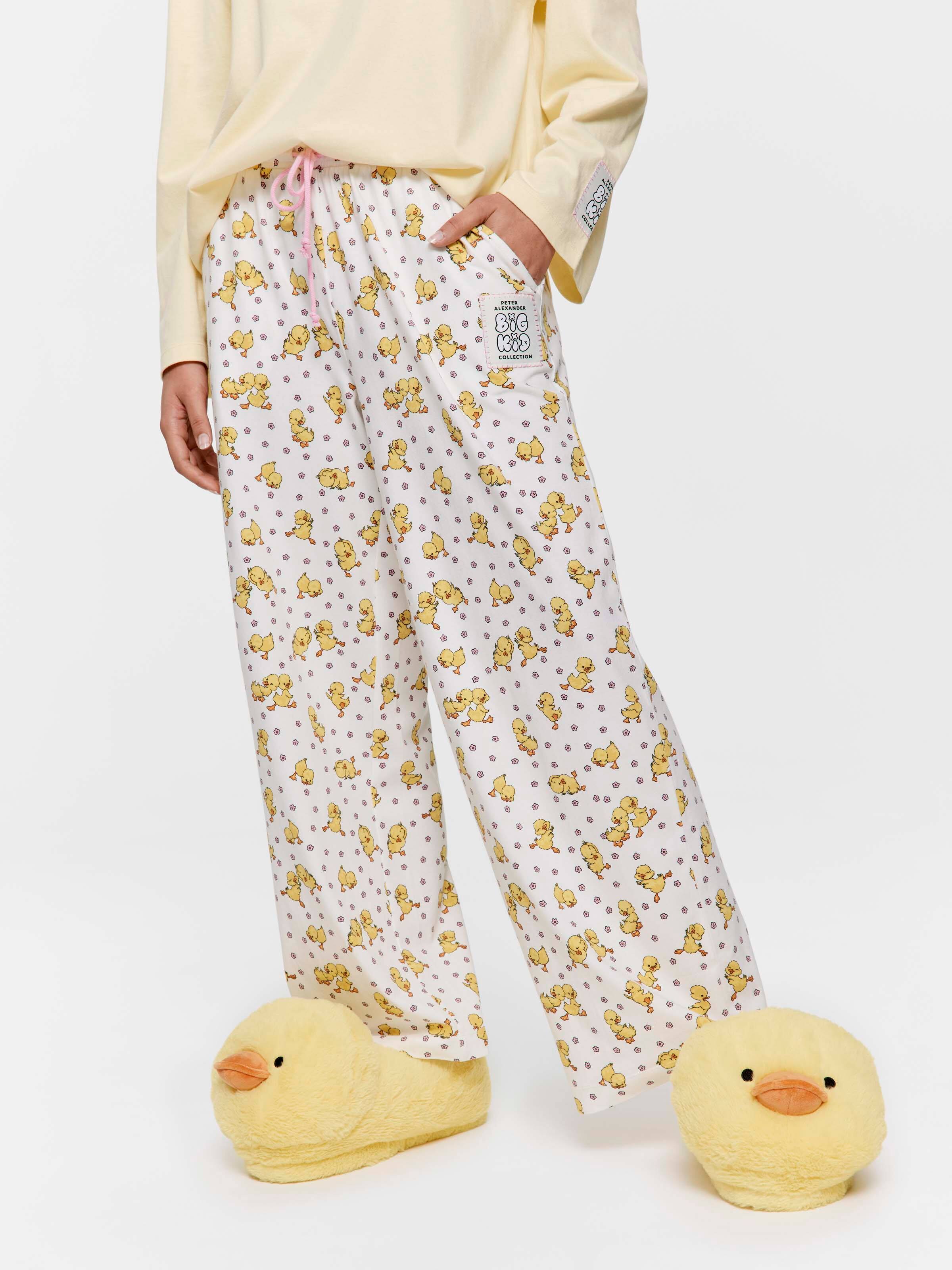 Quack Off Straight Leg Pj Bottom