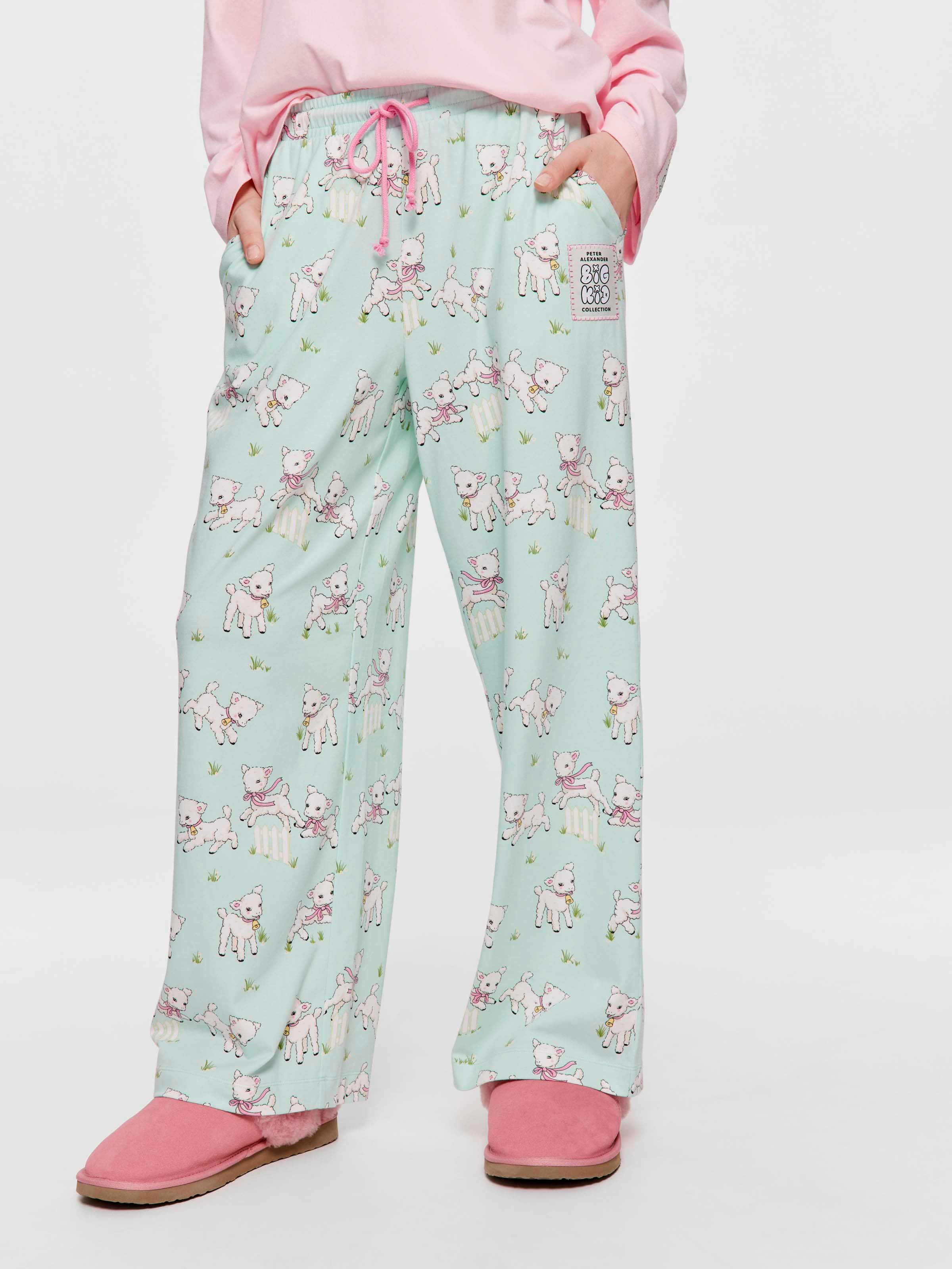 Don't Give A Sheep Straight Leg Pj Bottom