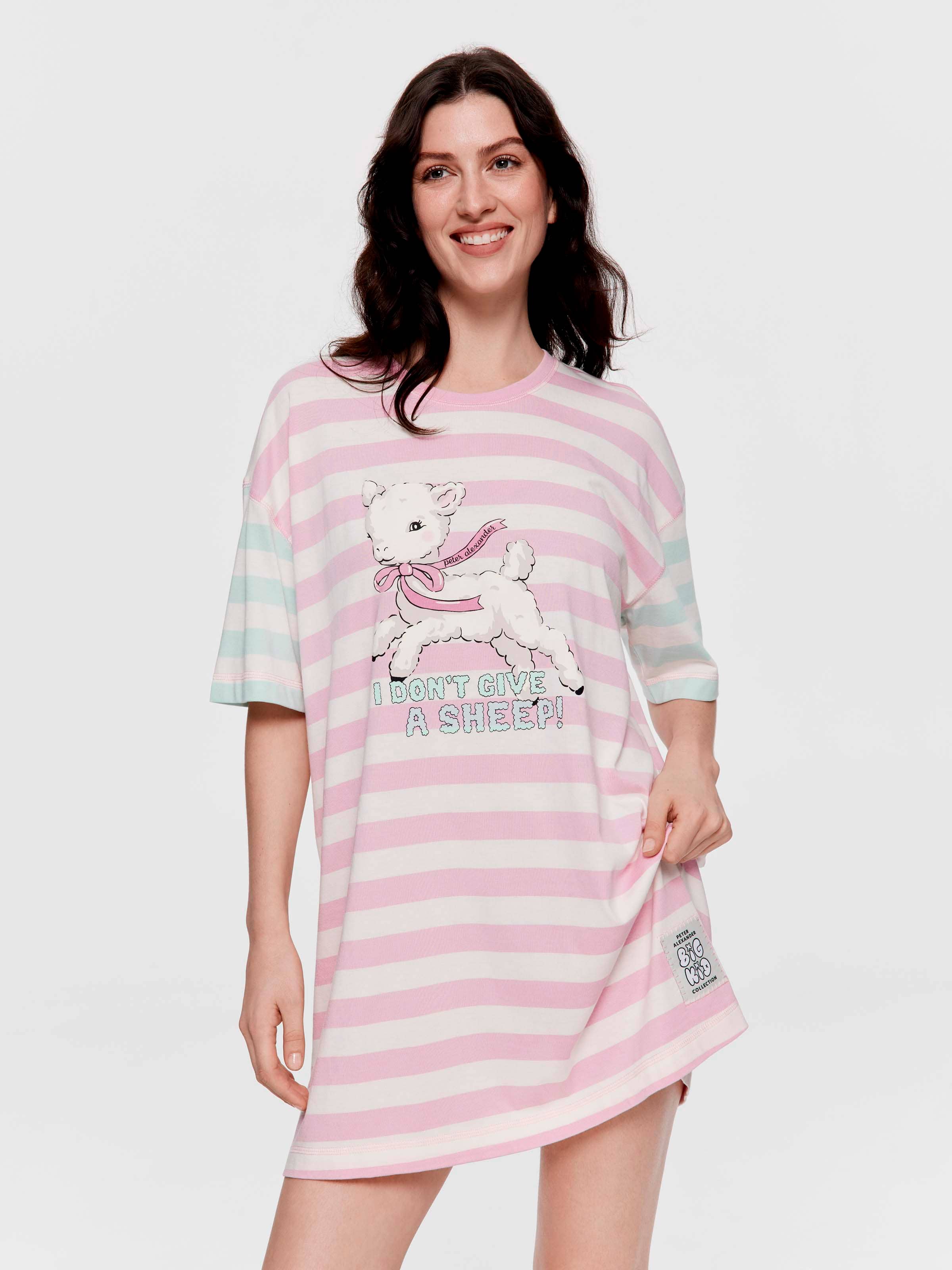 Don't Give A Sheep Oversized Nightdress