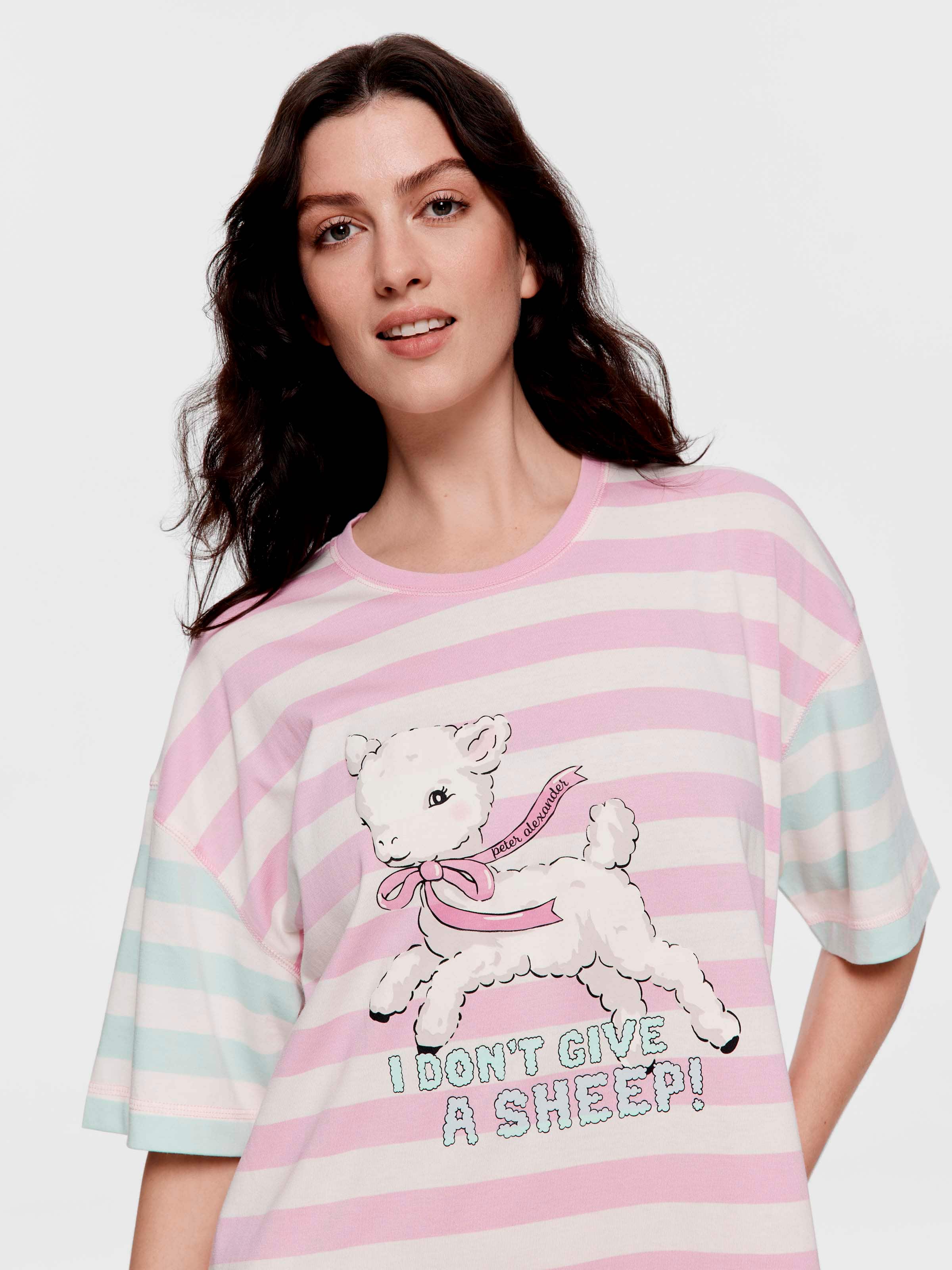 Don't Give A Sheep Oversized Nightdress