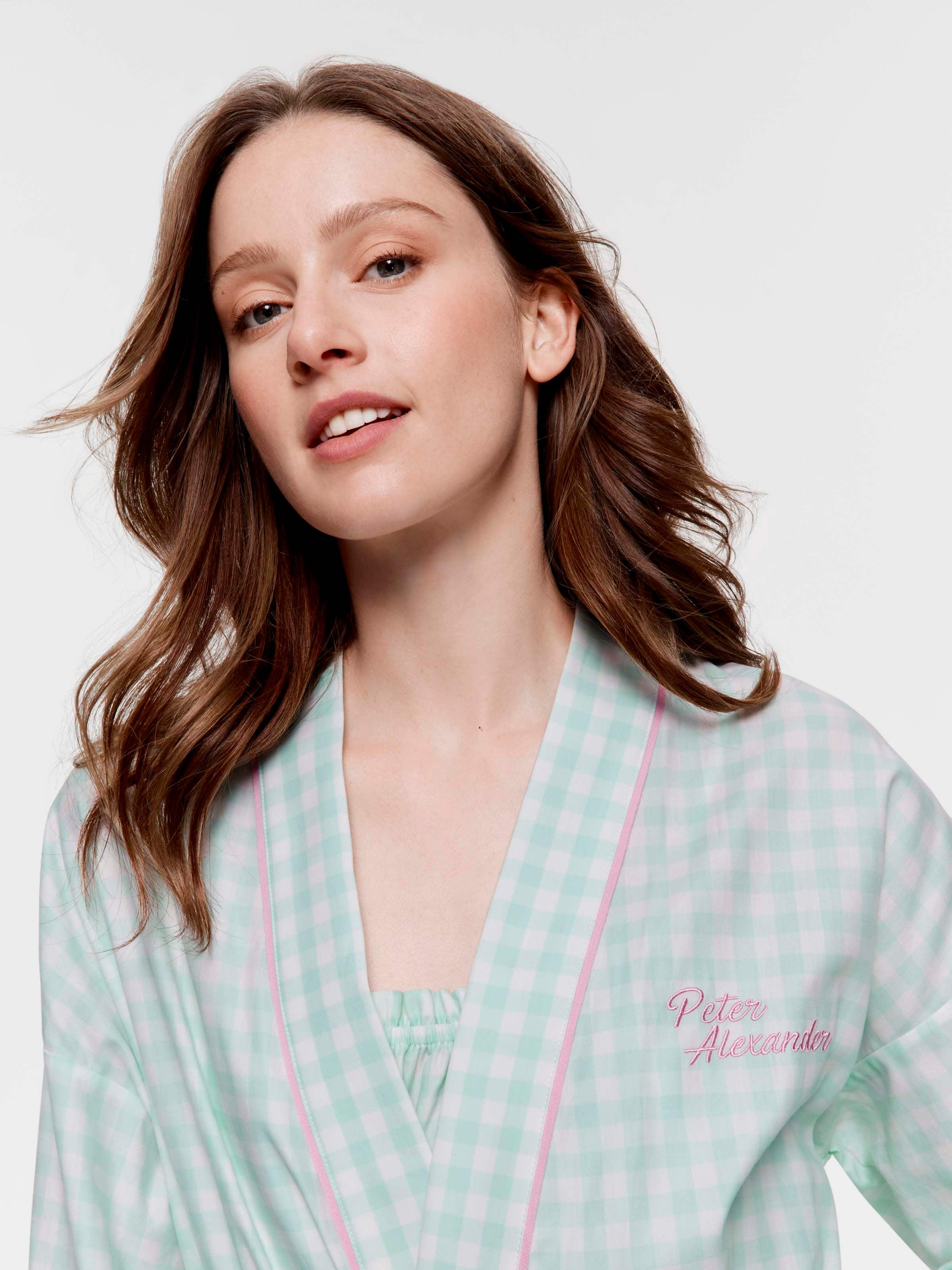 Gingham Fashion Robe