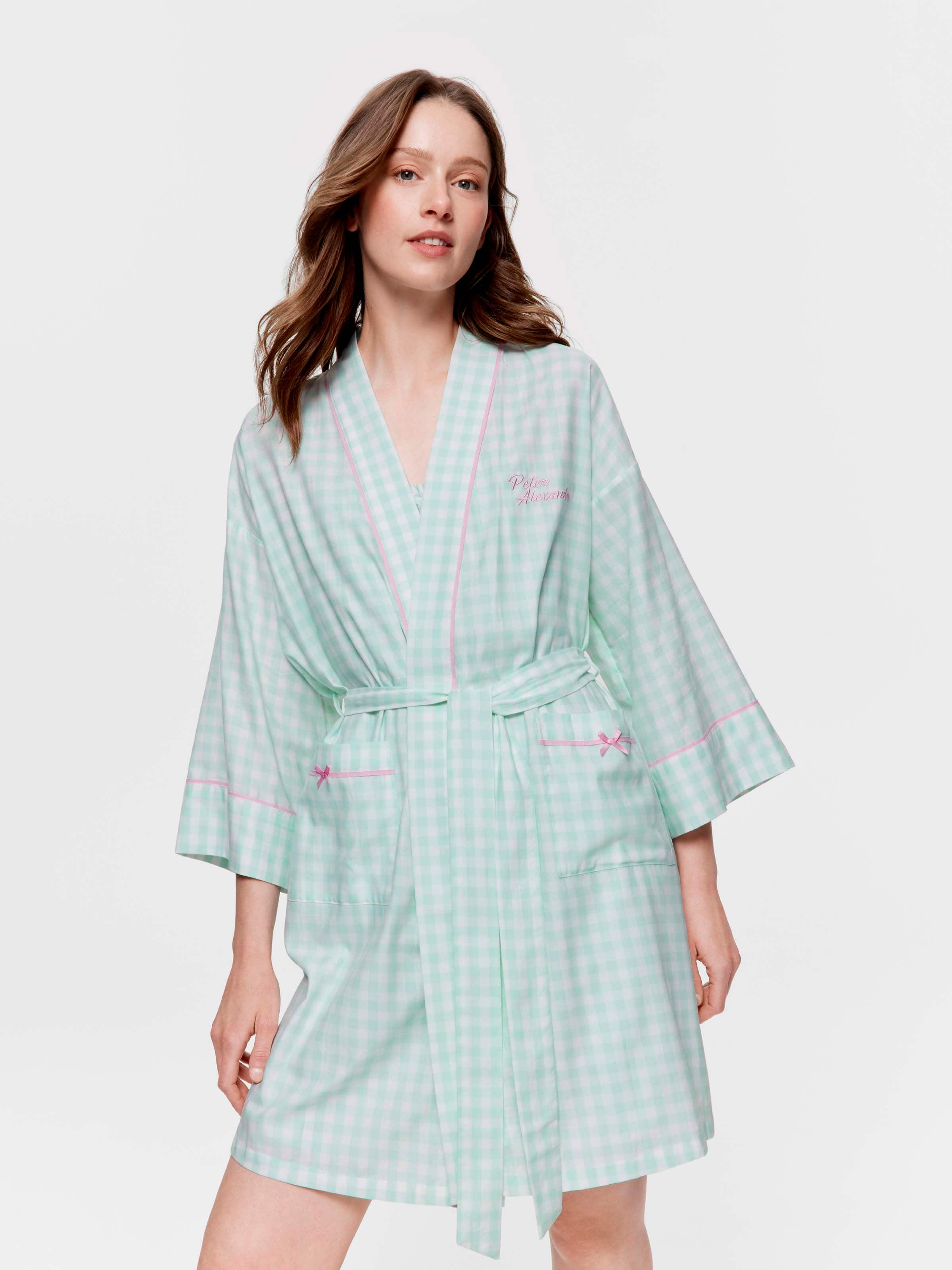 Gingham Fashion Robe