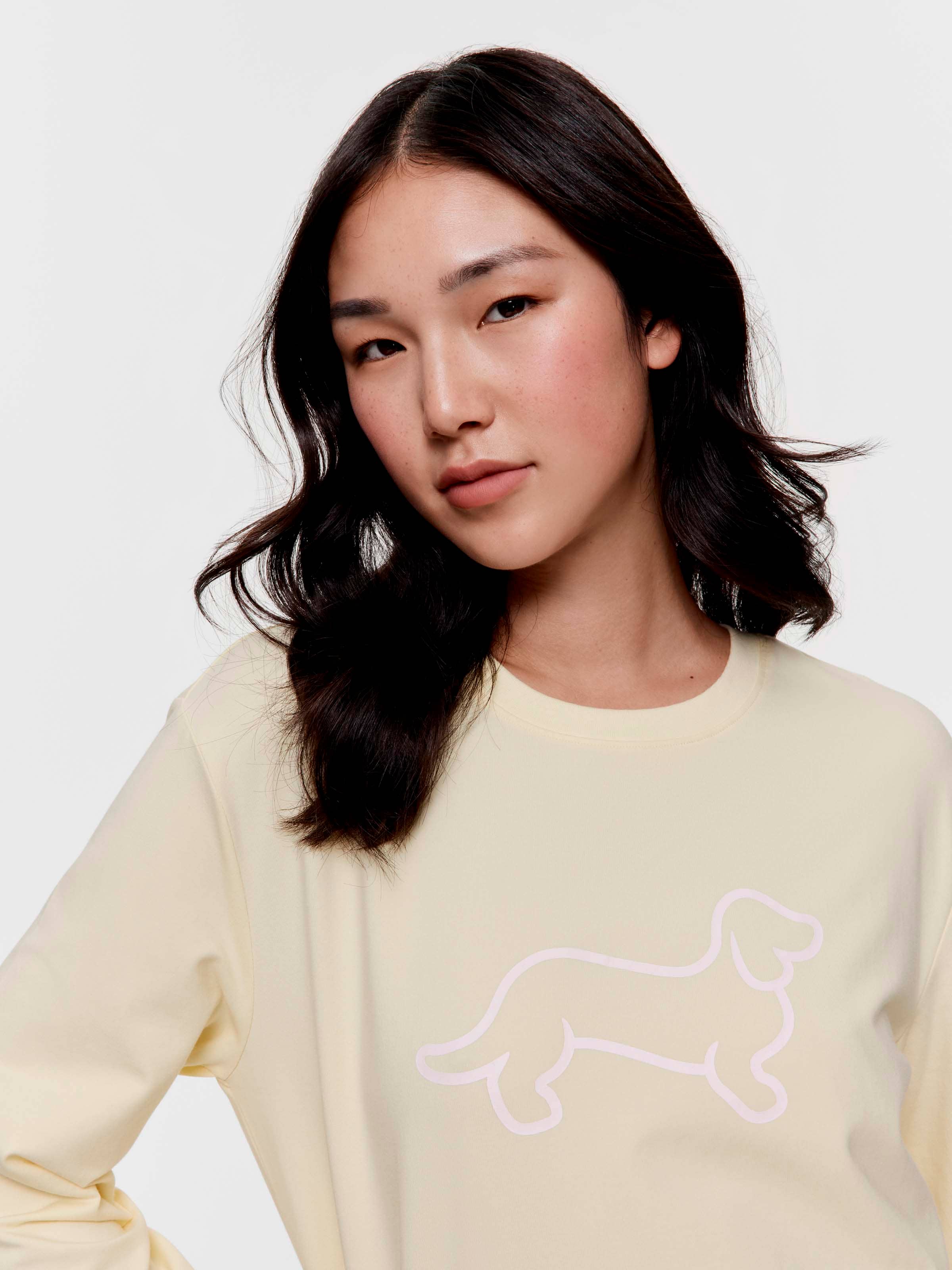 Butter Yellow Long Sleeve Top