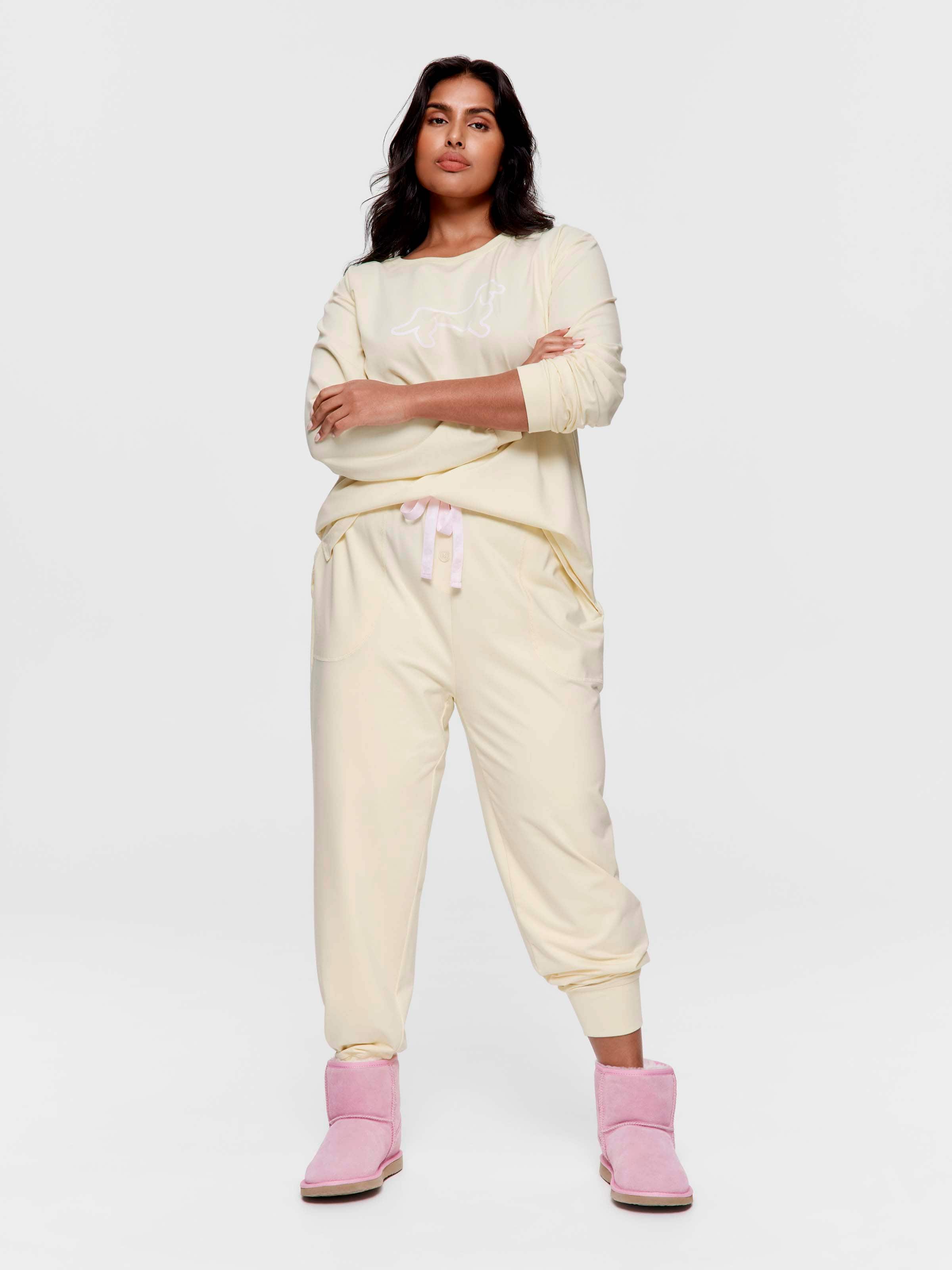 P.A. Plus Butter Yellow Pj Bottom