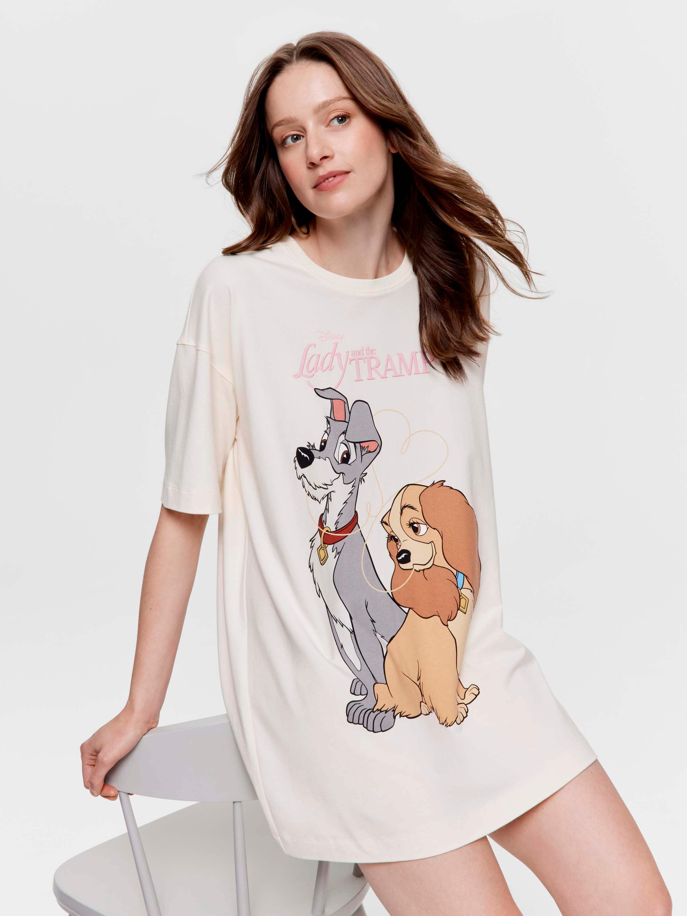 Lady And The Tramp Oversized Nightdress