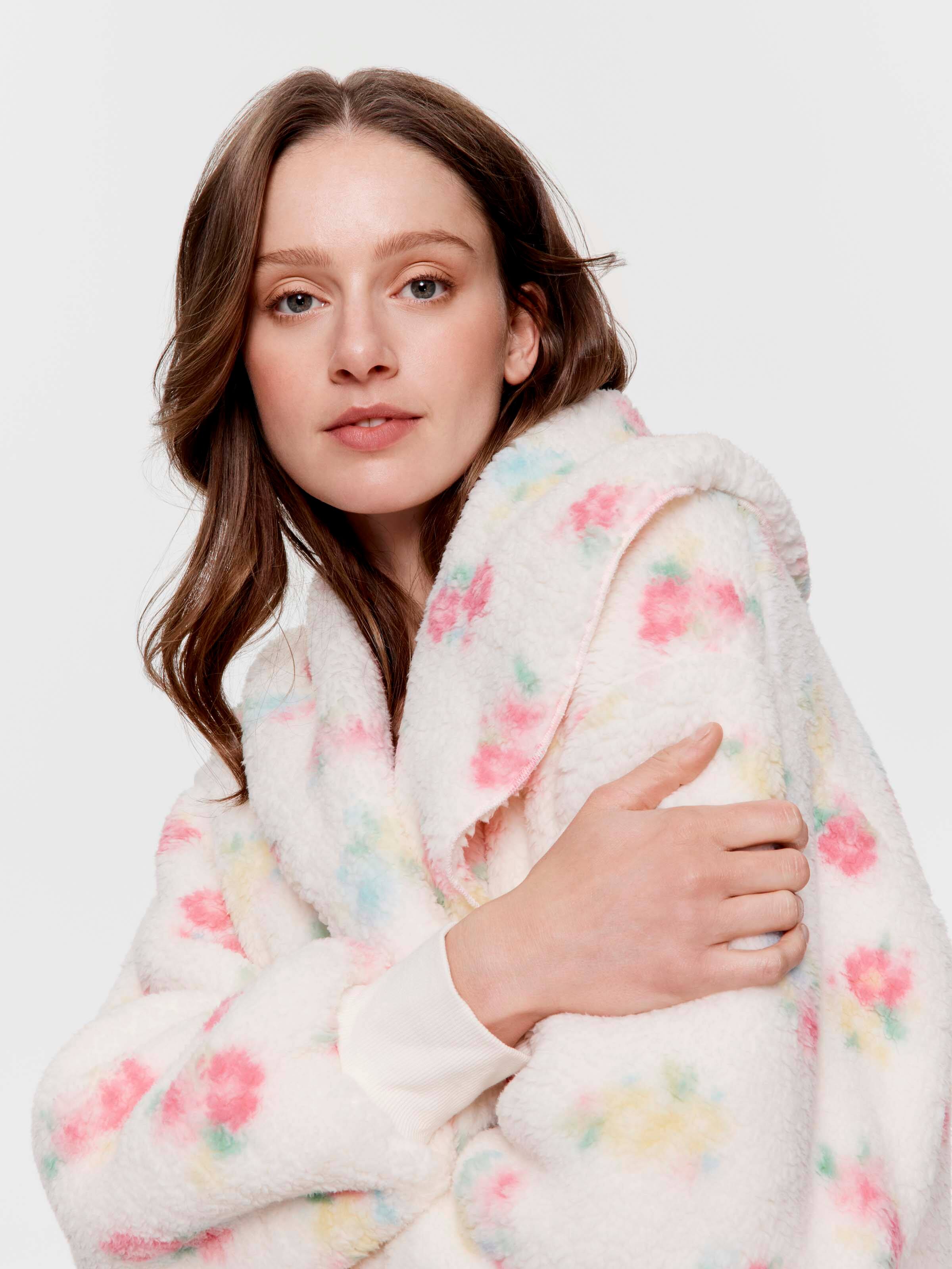 Floral Teddy Shrug