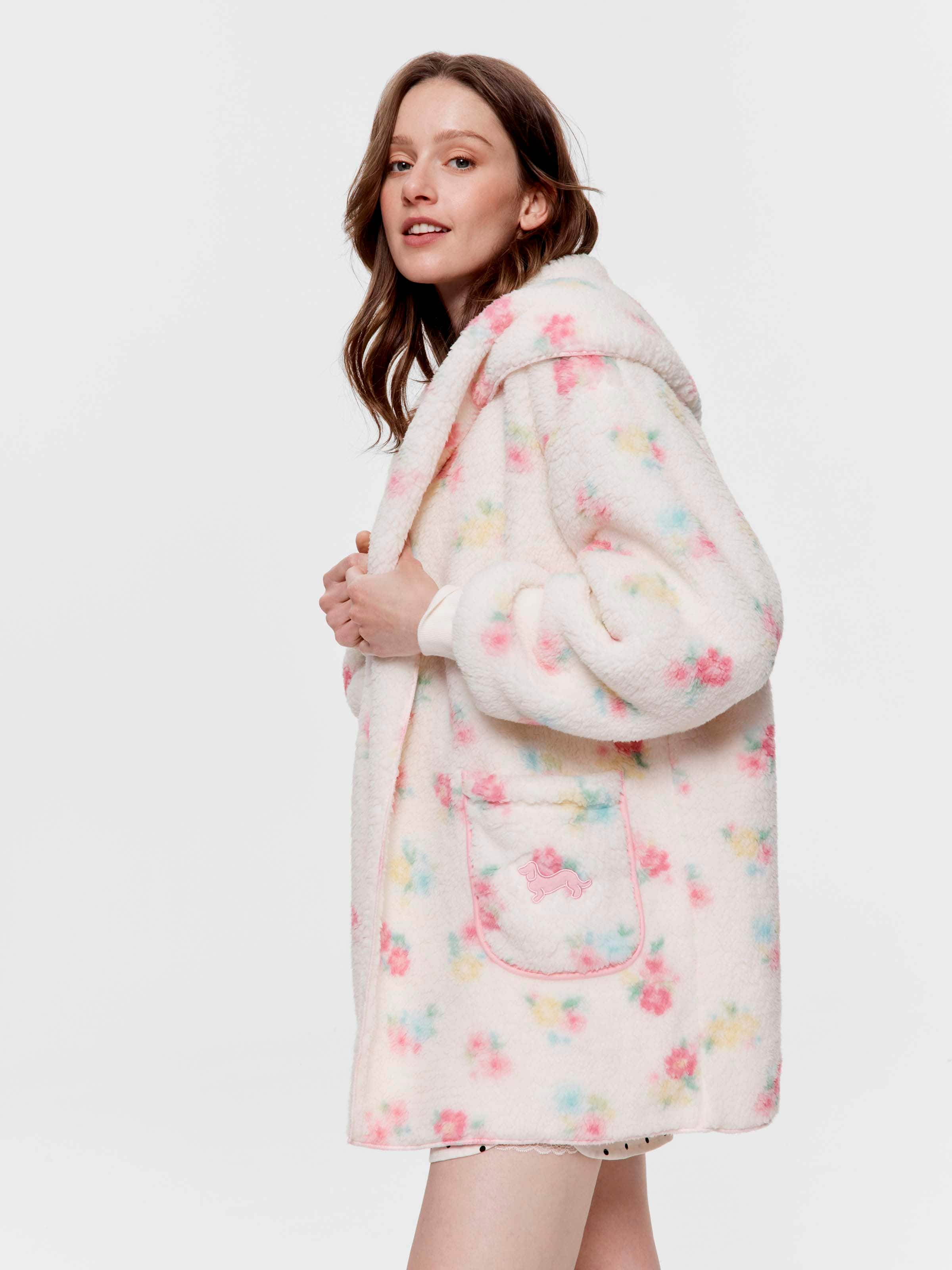 Floral Teddy Shrug