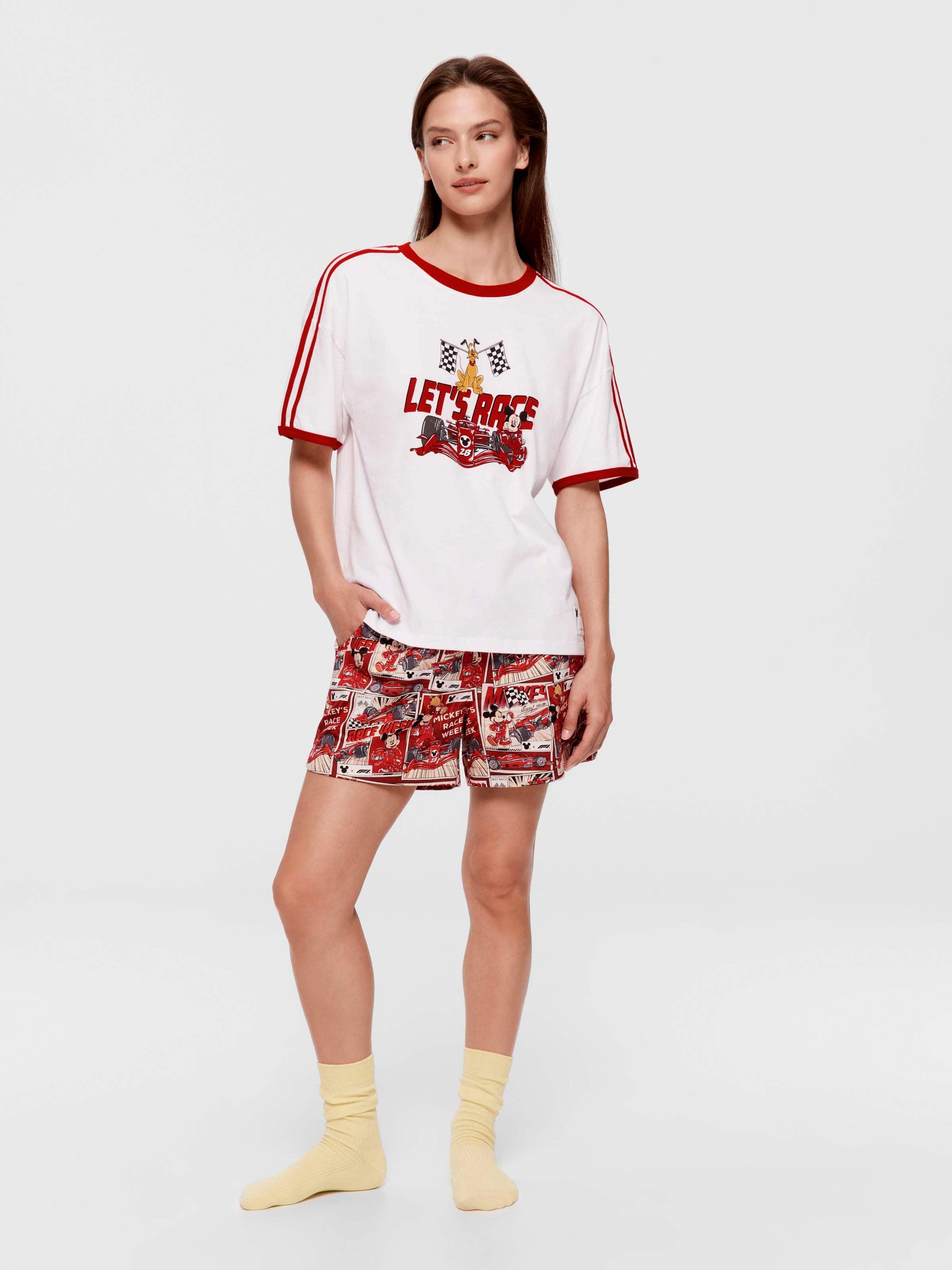 F1 X Disney Mickey Mouse Oversized Top