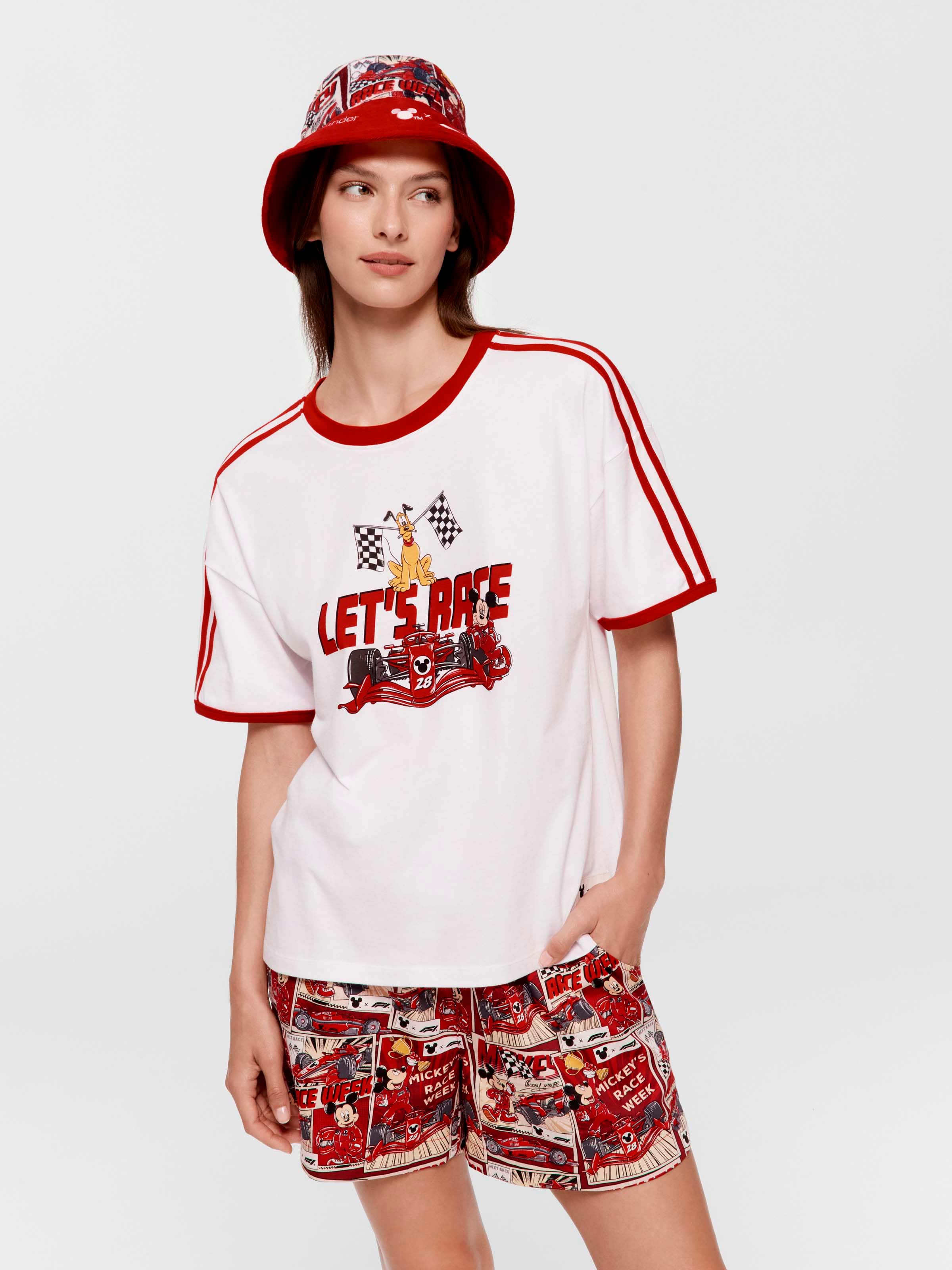 F1 X Disney Mickey Mouse Oversized Top