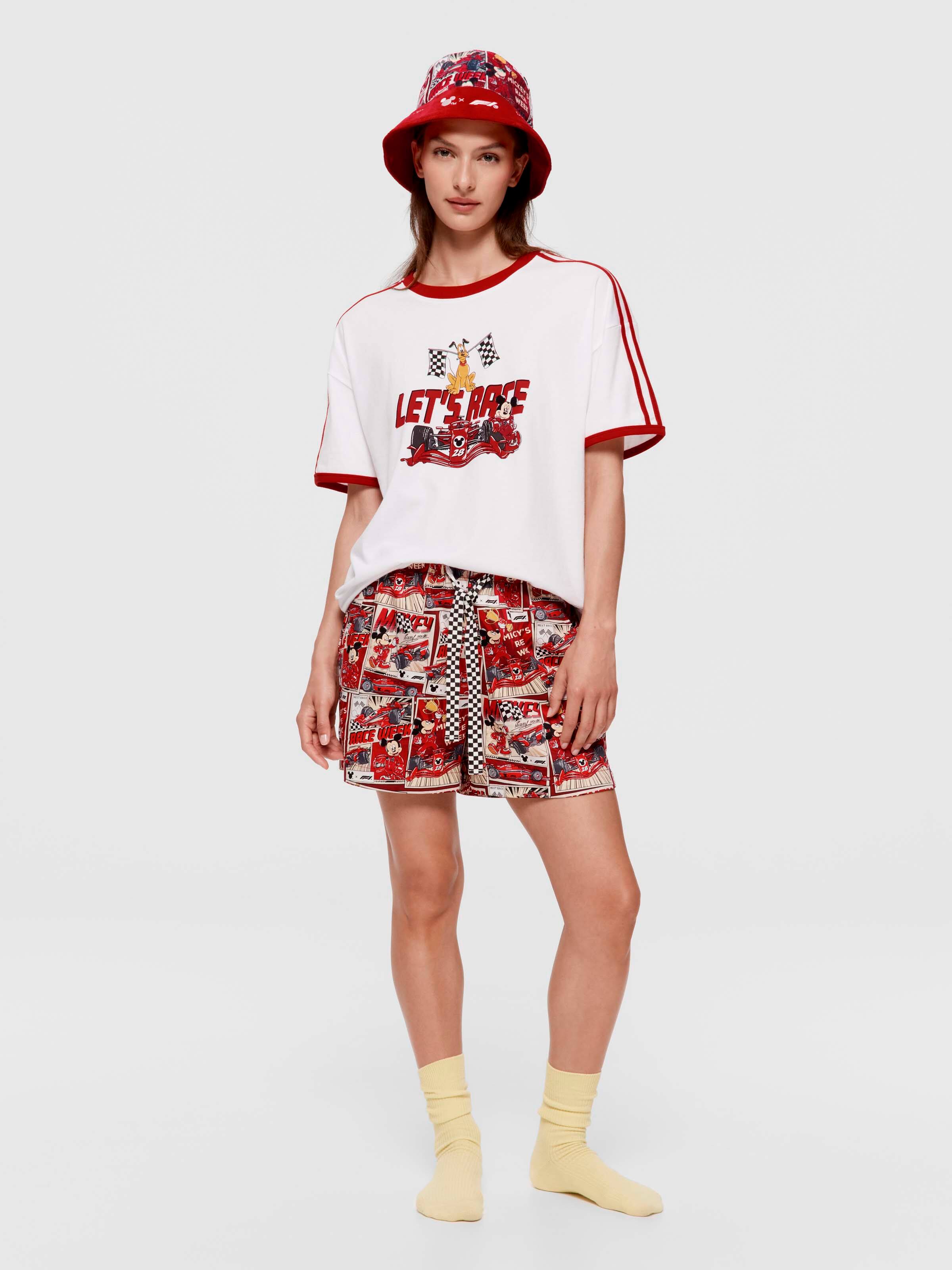 F1 X Disney Mickey Mouse Pj Short
