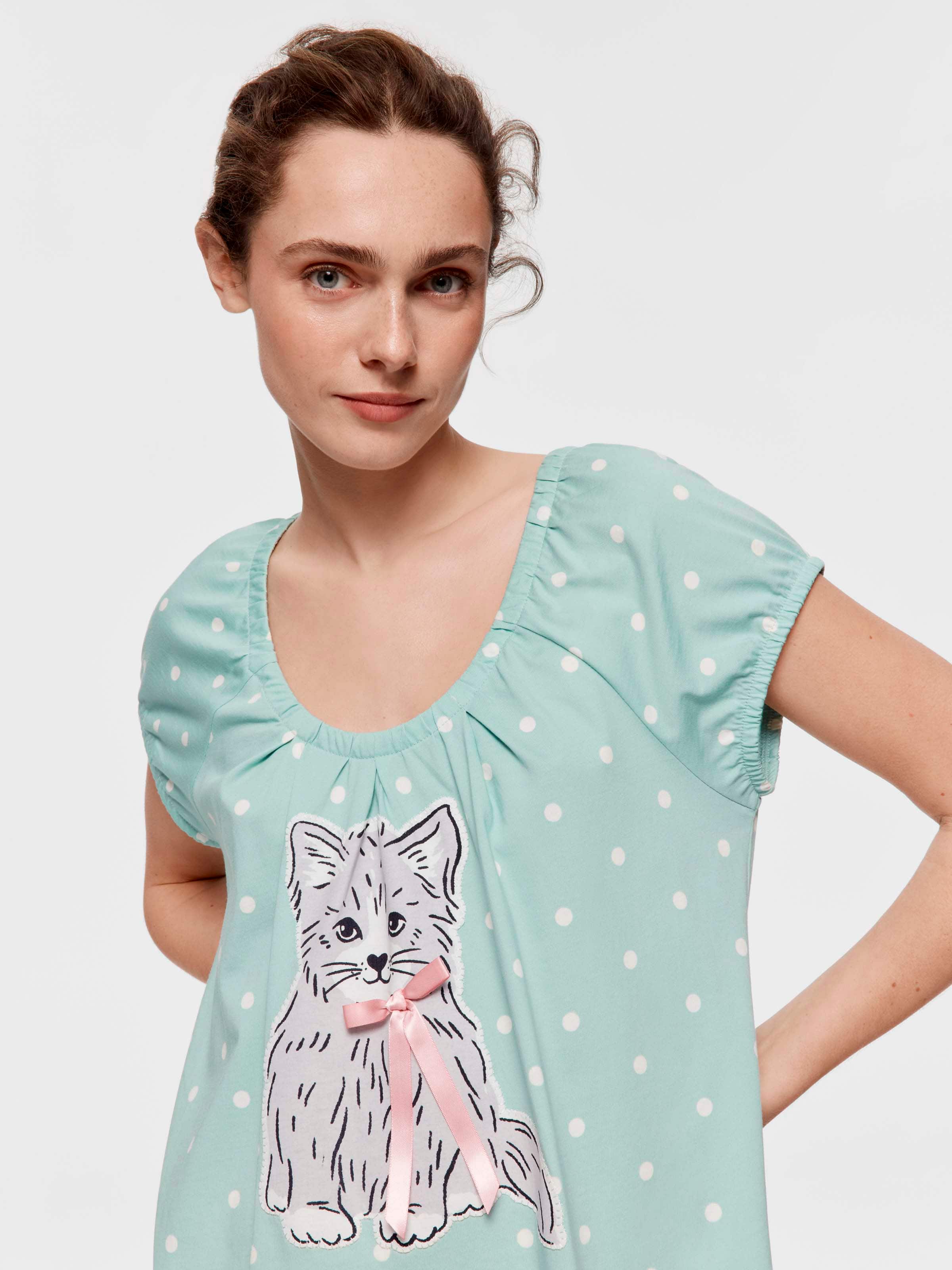 Vintage Cat Nightdress