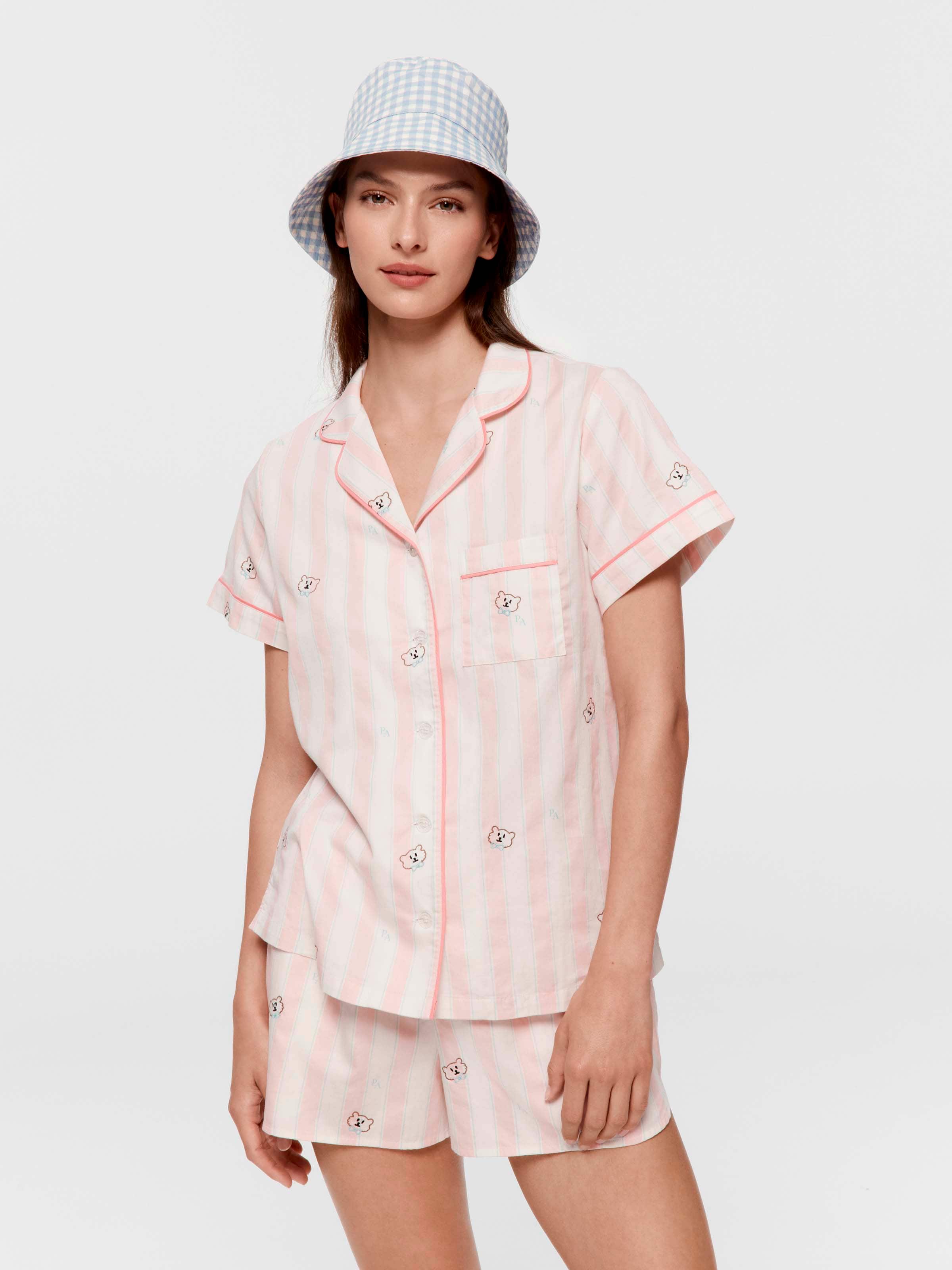 Vintage Bear 100% Cotton Sateen Shirt