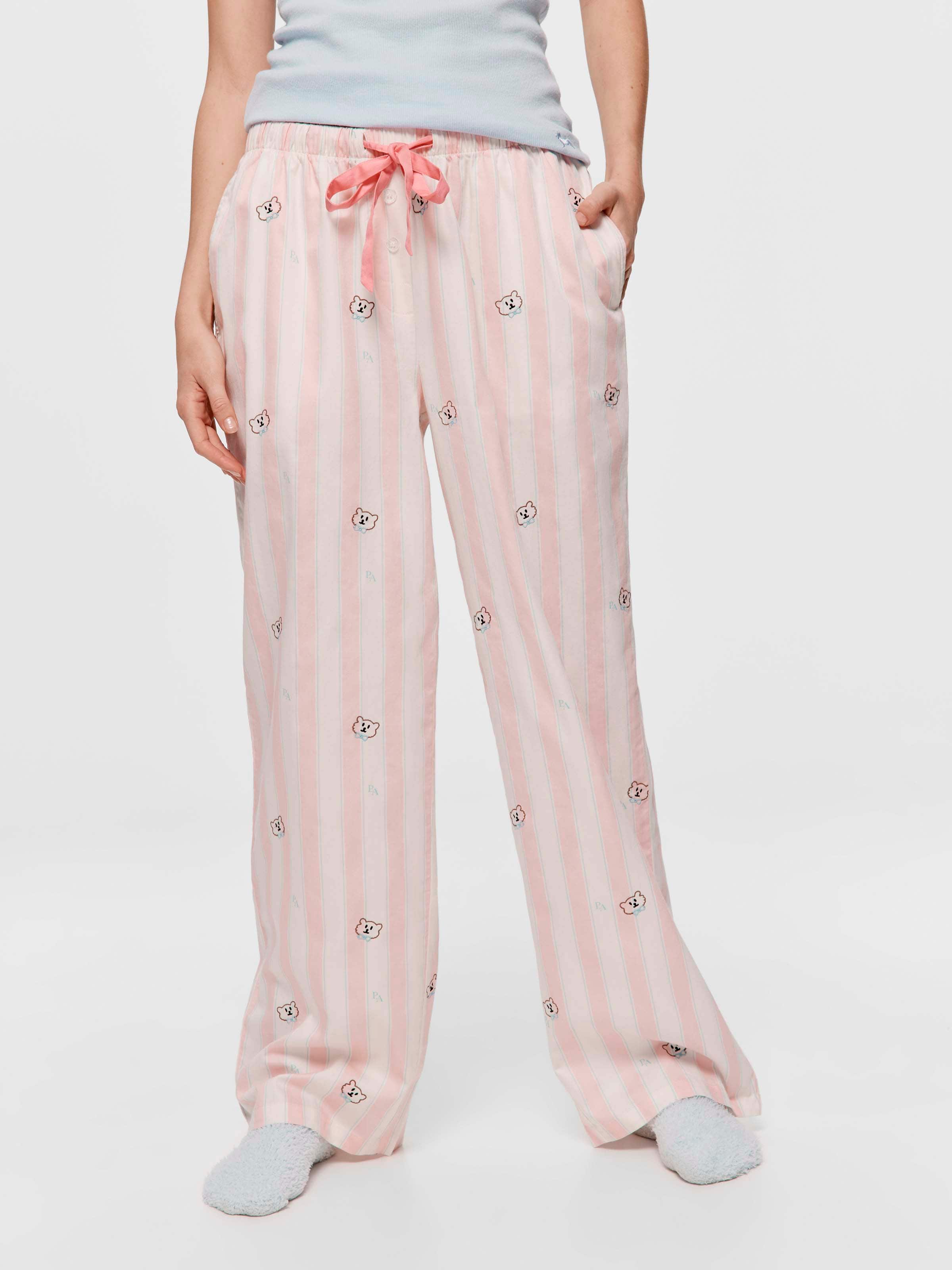 Vintage Bear 100% Cotton Sateen Pj Bottom