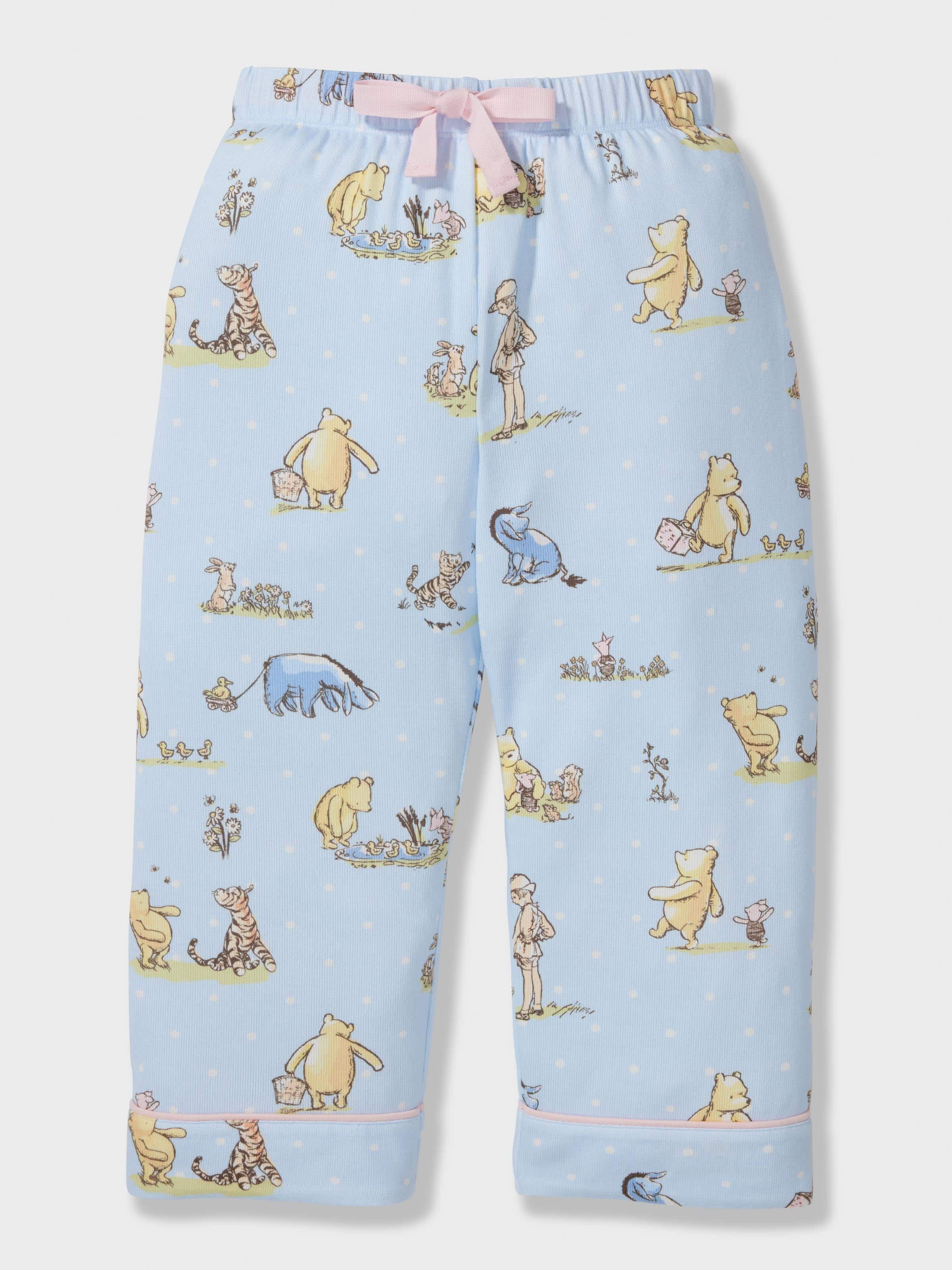 Jnr Girls Winnie The Pooh Long Pj Set