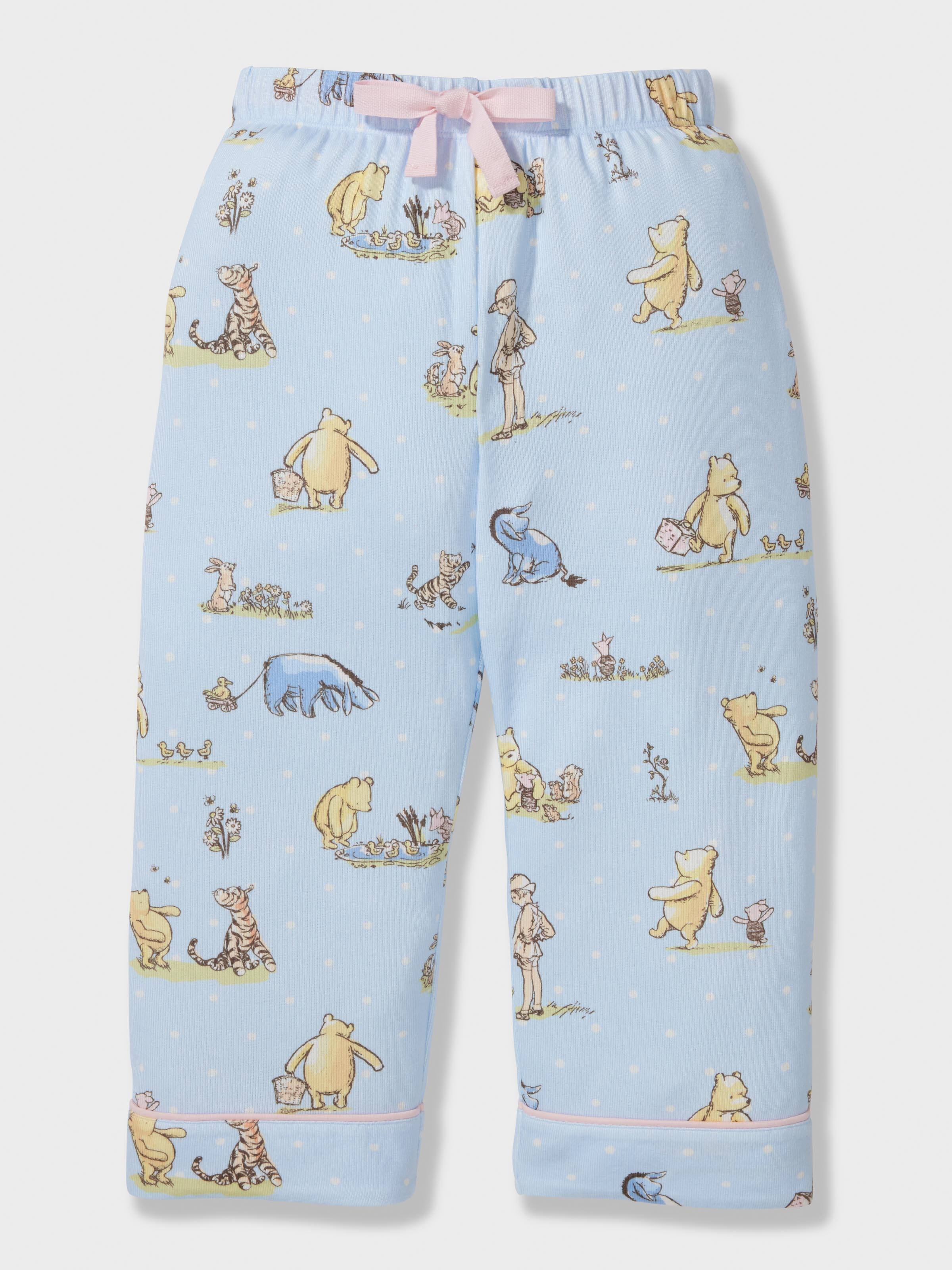 Girls Winnie The Pooh Long Pj Set