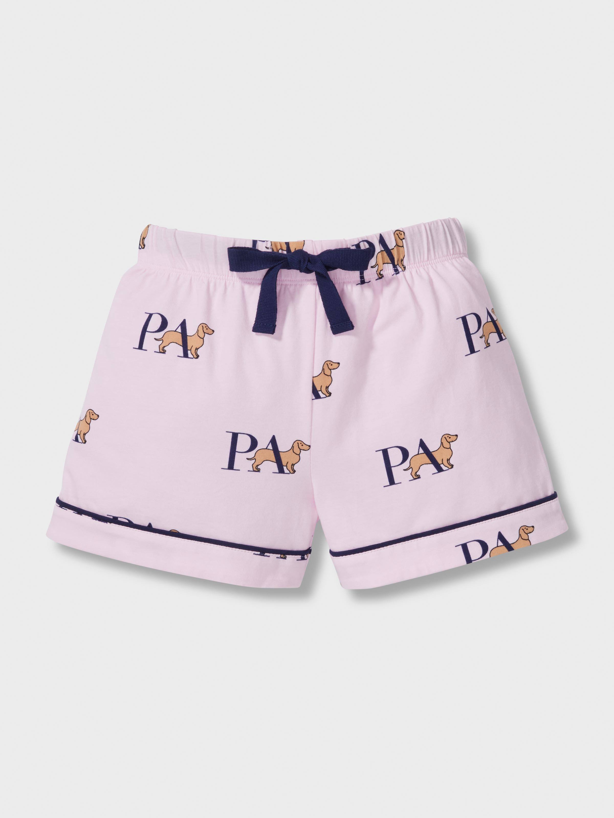 Girls Heritage P.A. Logo Classic Short Pj Set