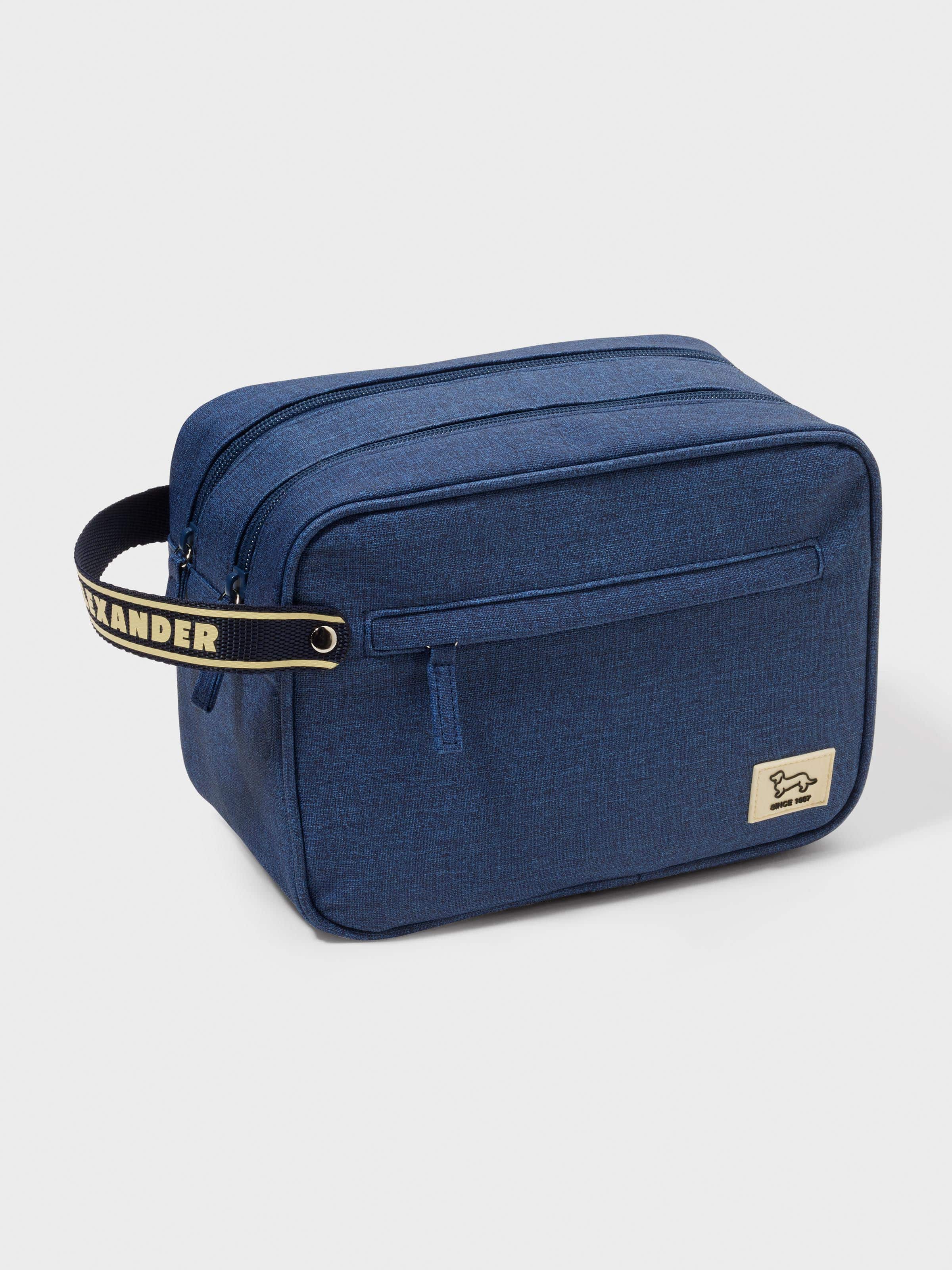 Twin Zip Wash Bag